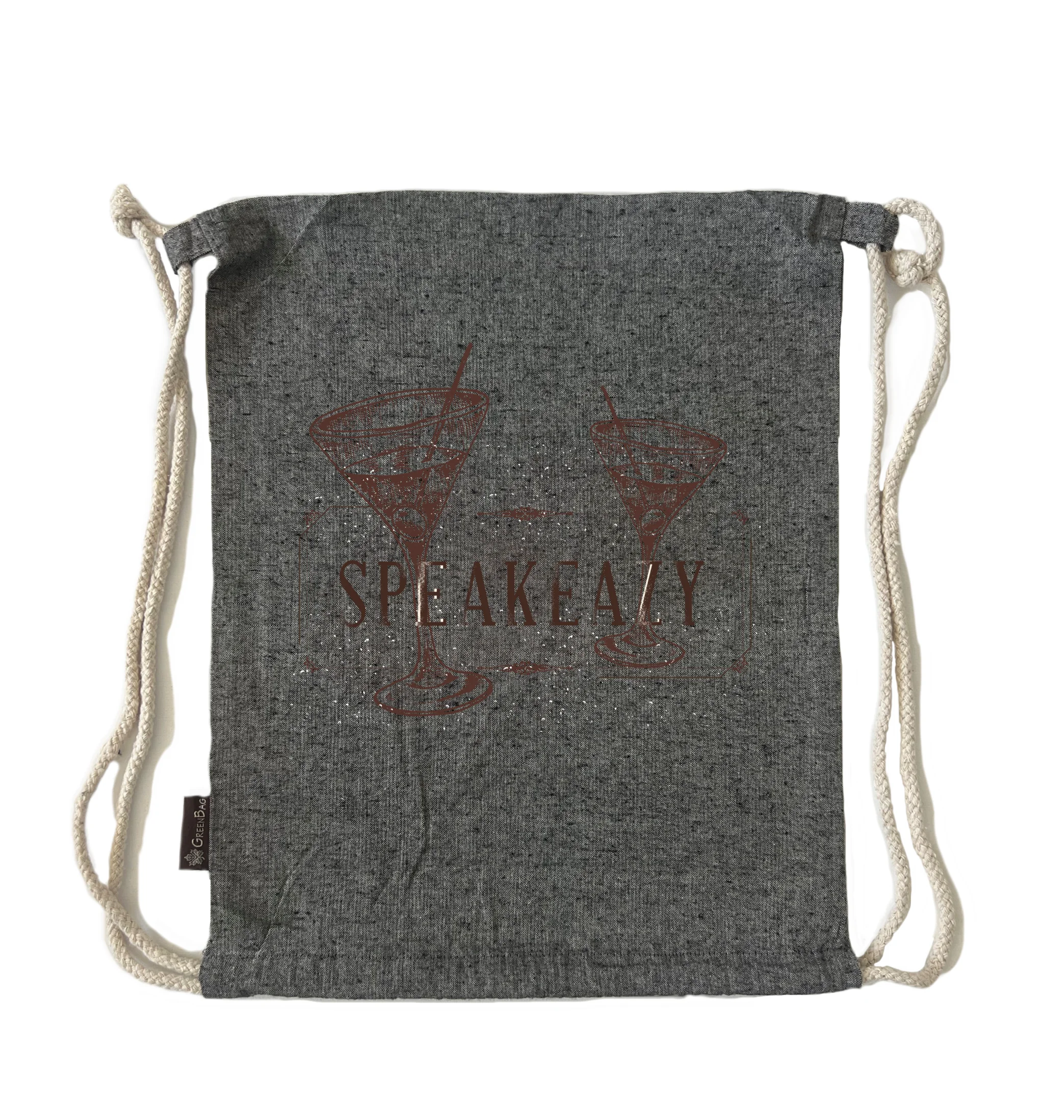 תיק שרוך ספיקאיזי קוקטייל בר SpeakEasy