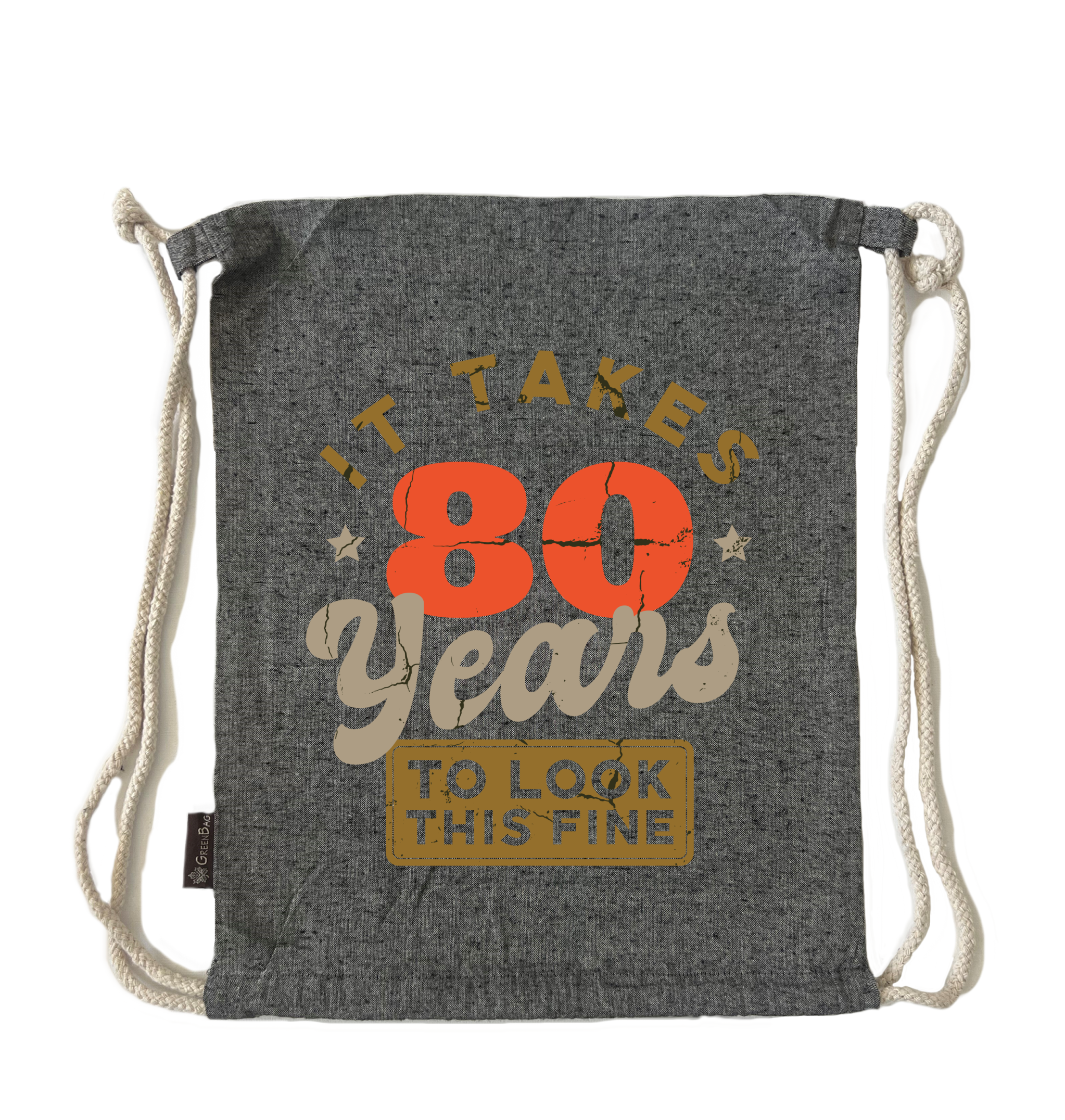 תיק שרוך יום הולדת 80