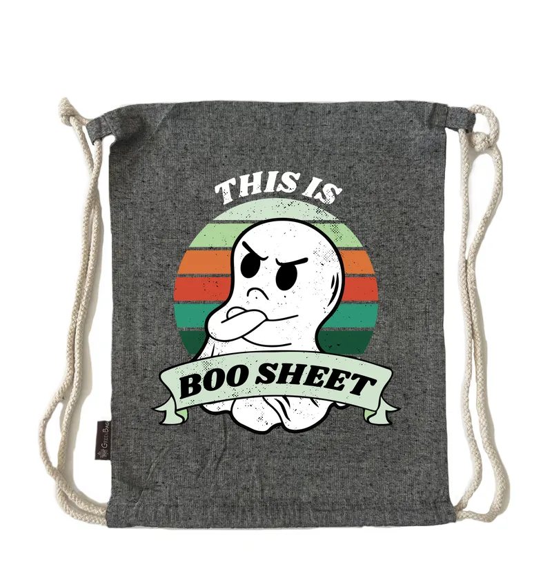 תיק שרוך Boo Sheet