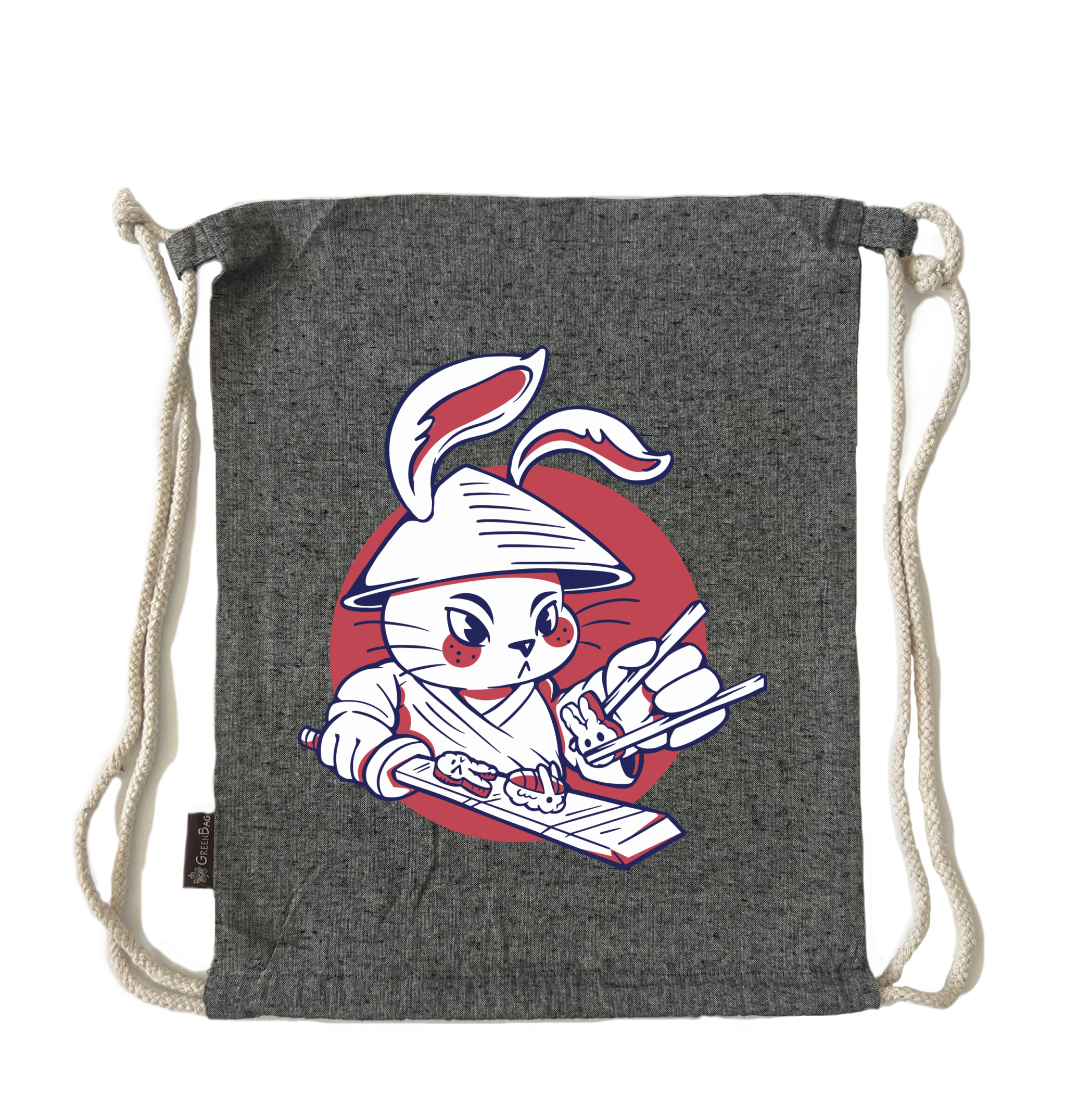 תיק שרוך ארנב סושי