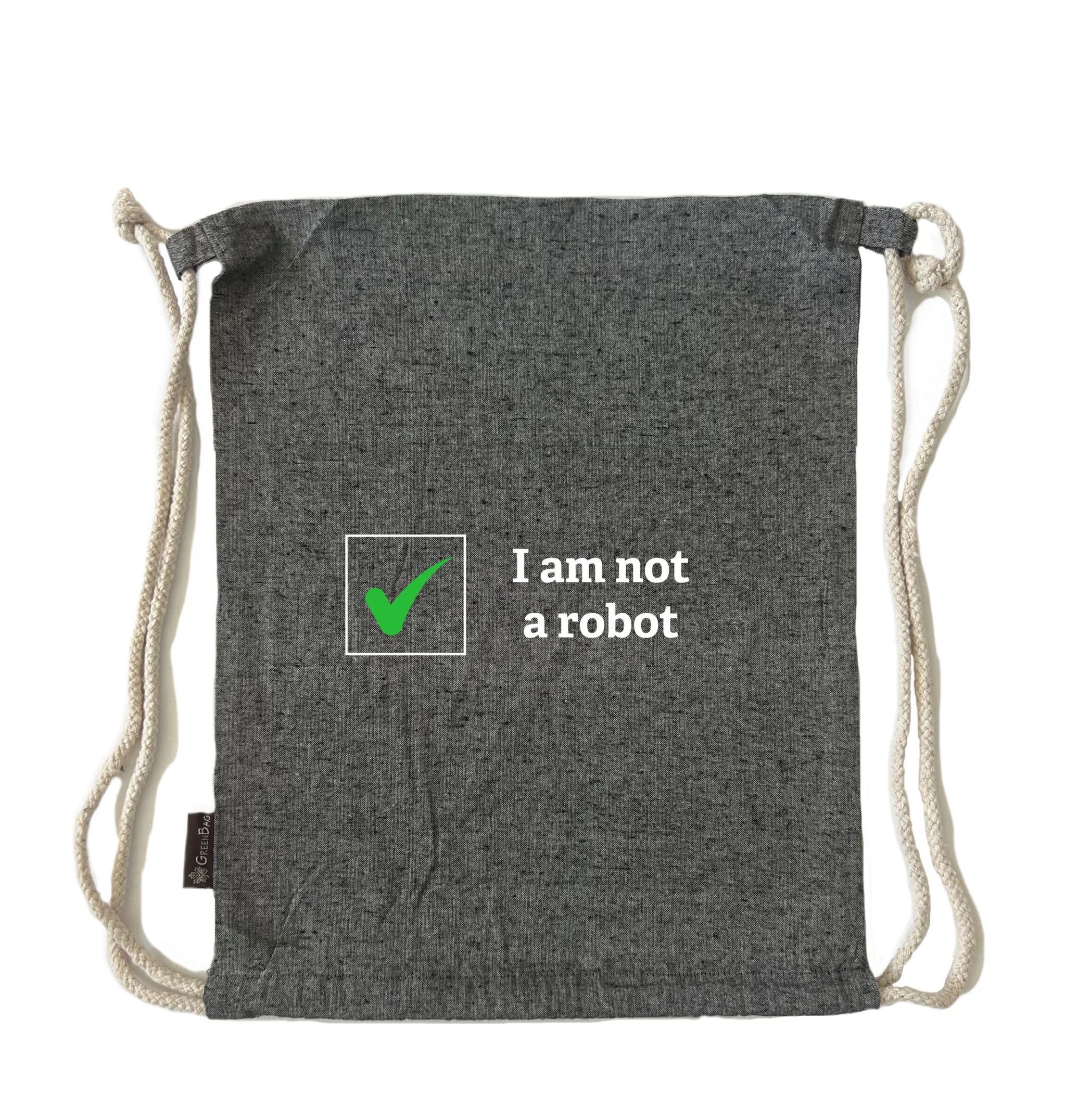 תיק שרוך I am not a robot