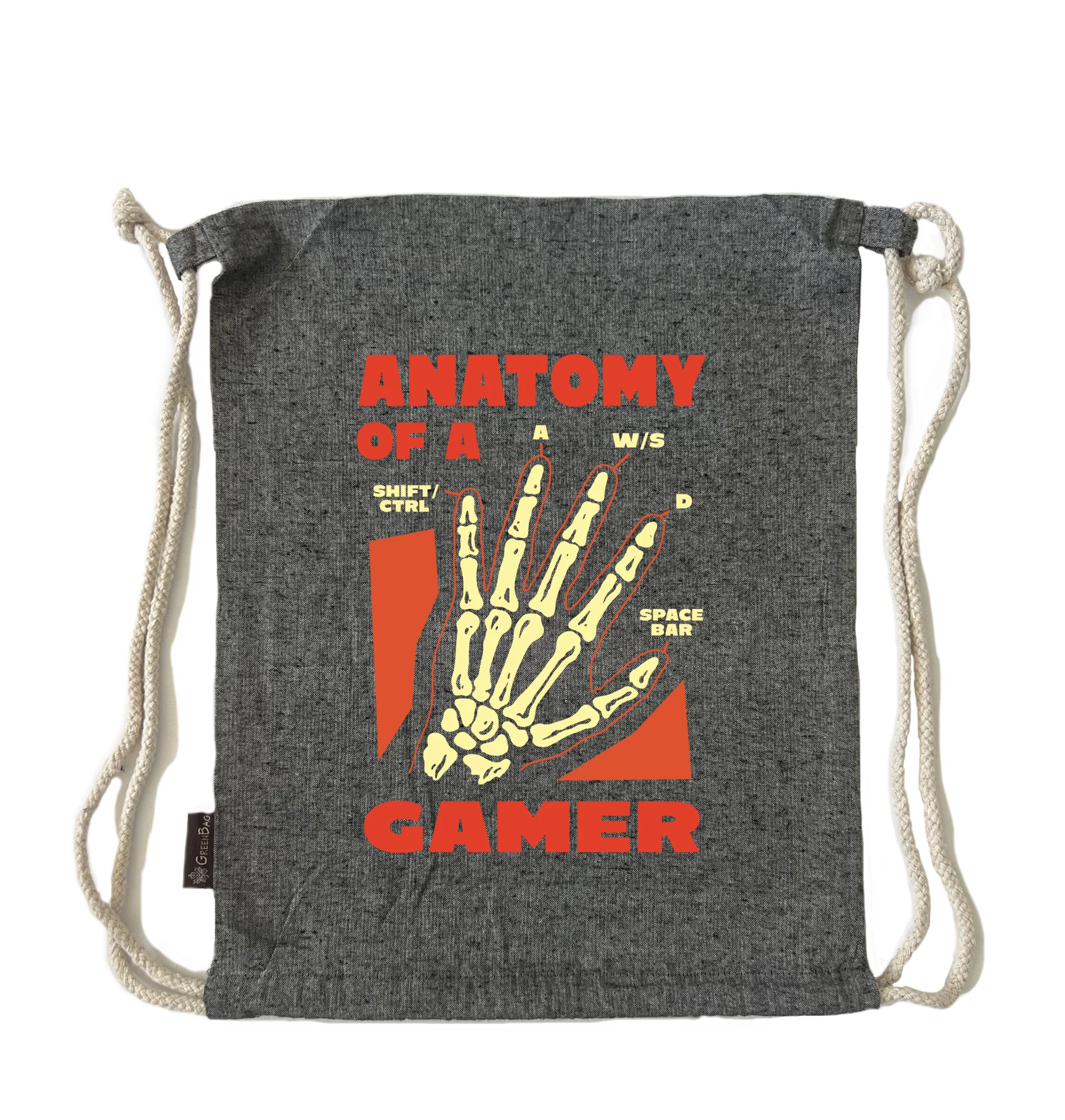 תיק שרוך אנטומיה של גיימר