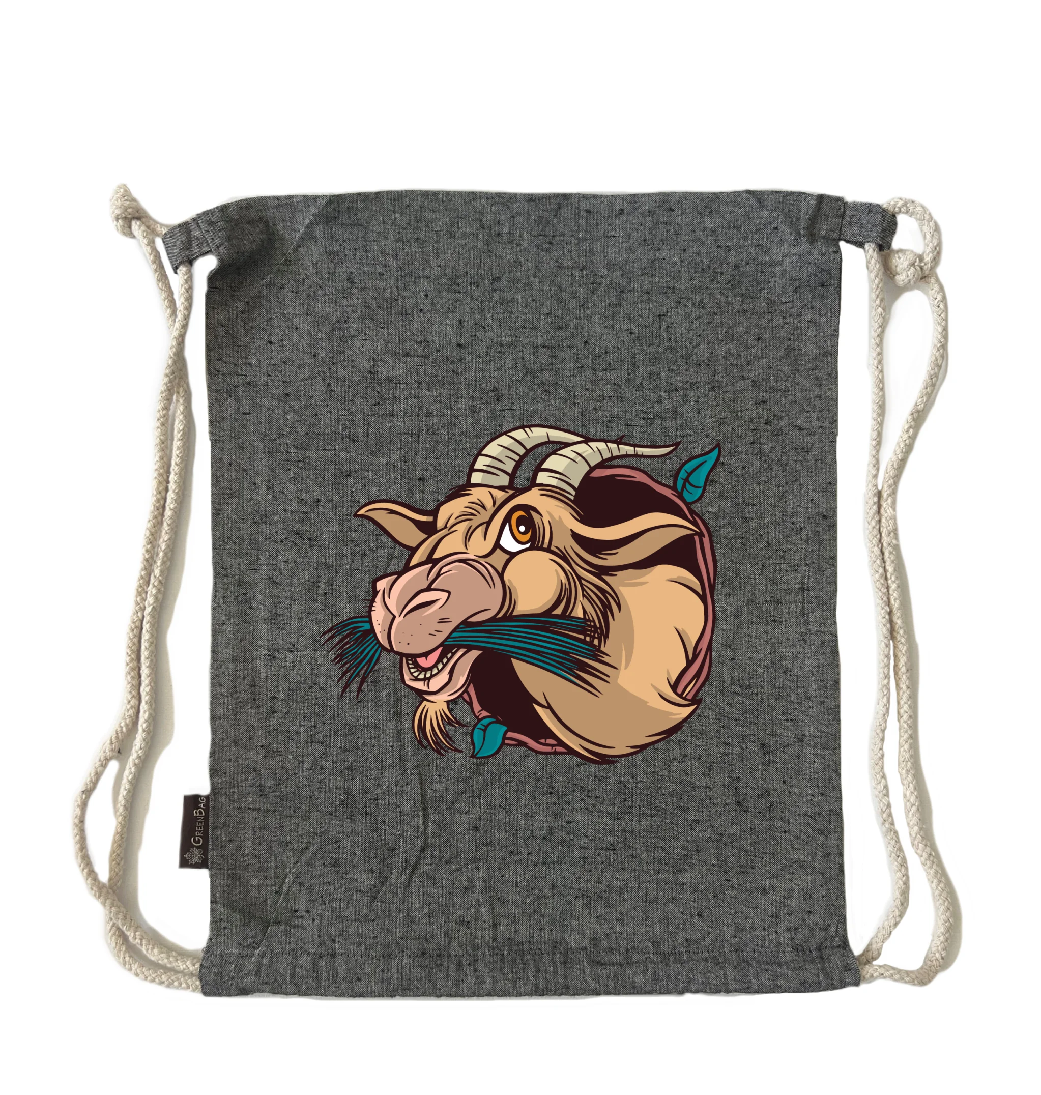 תיק שרוך תיש אוכל עשב