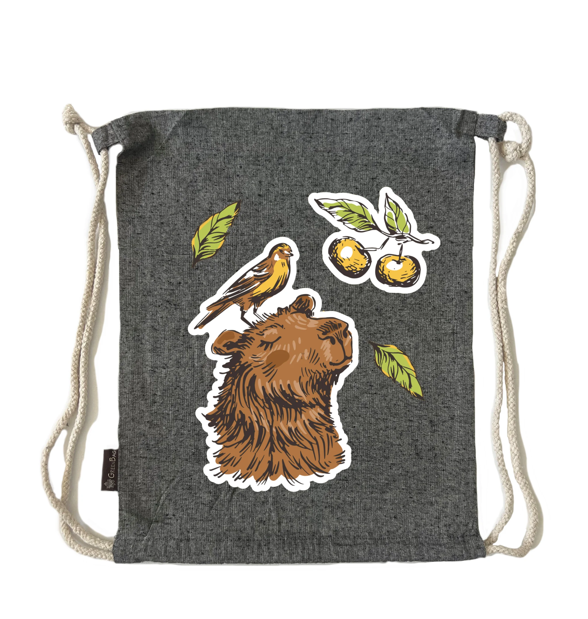 תיק שרוך Capybara