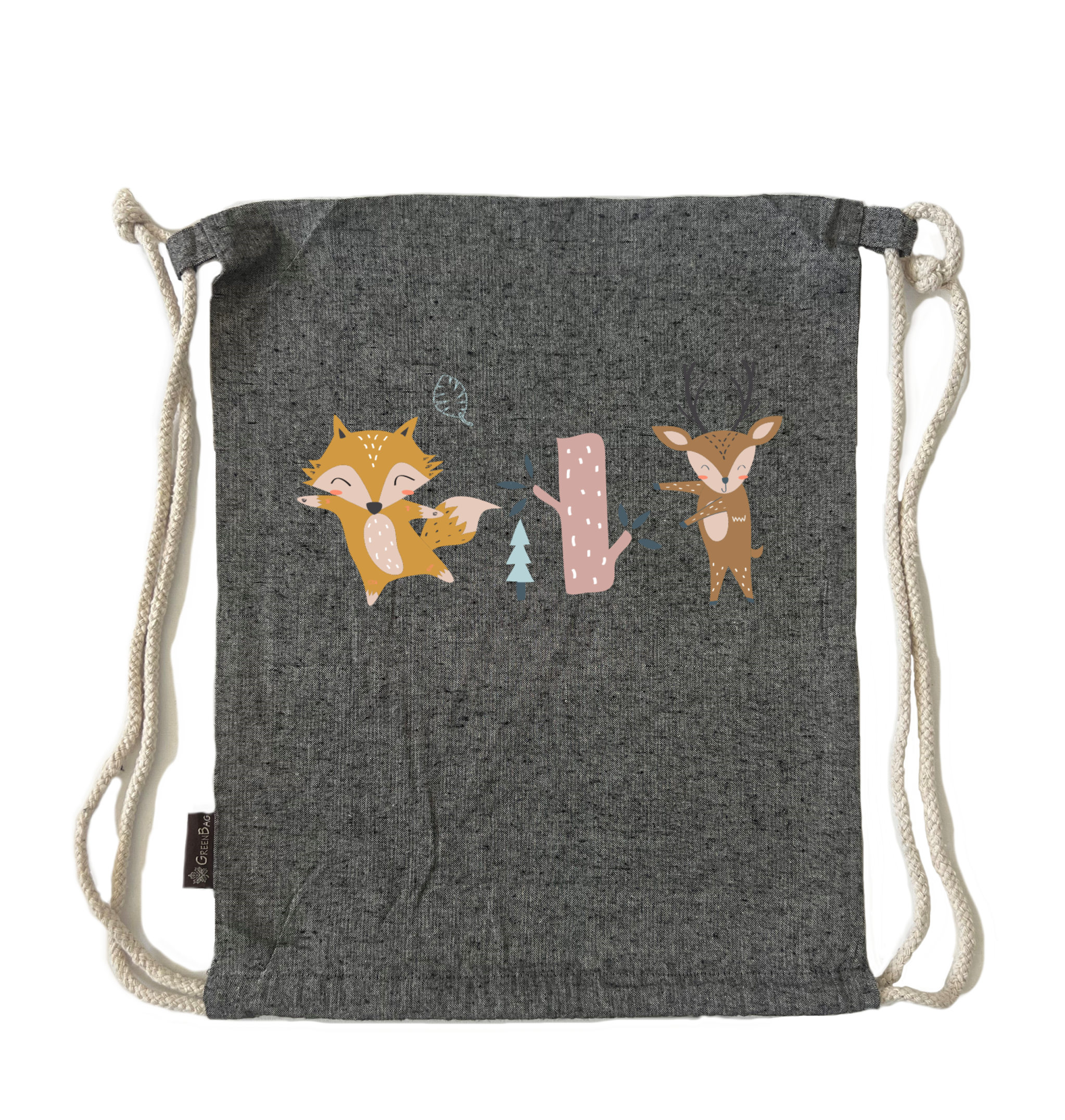 תיק שרוך חיות יער רוקדות