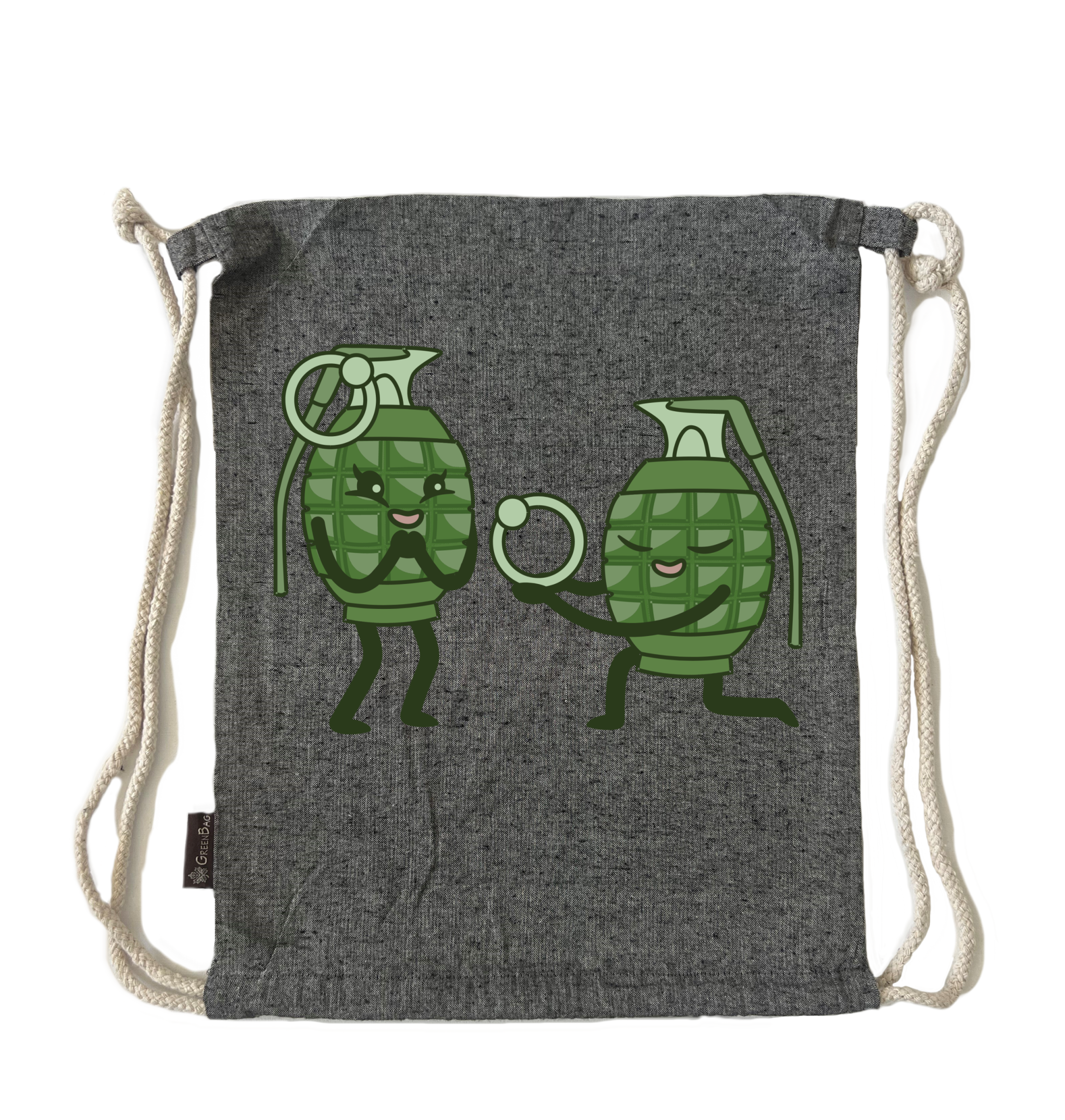 תיק שרוך רימון יד מאוהב