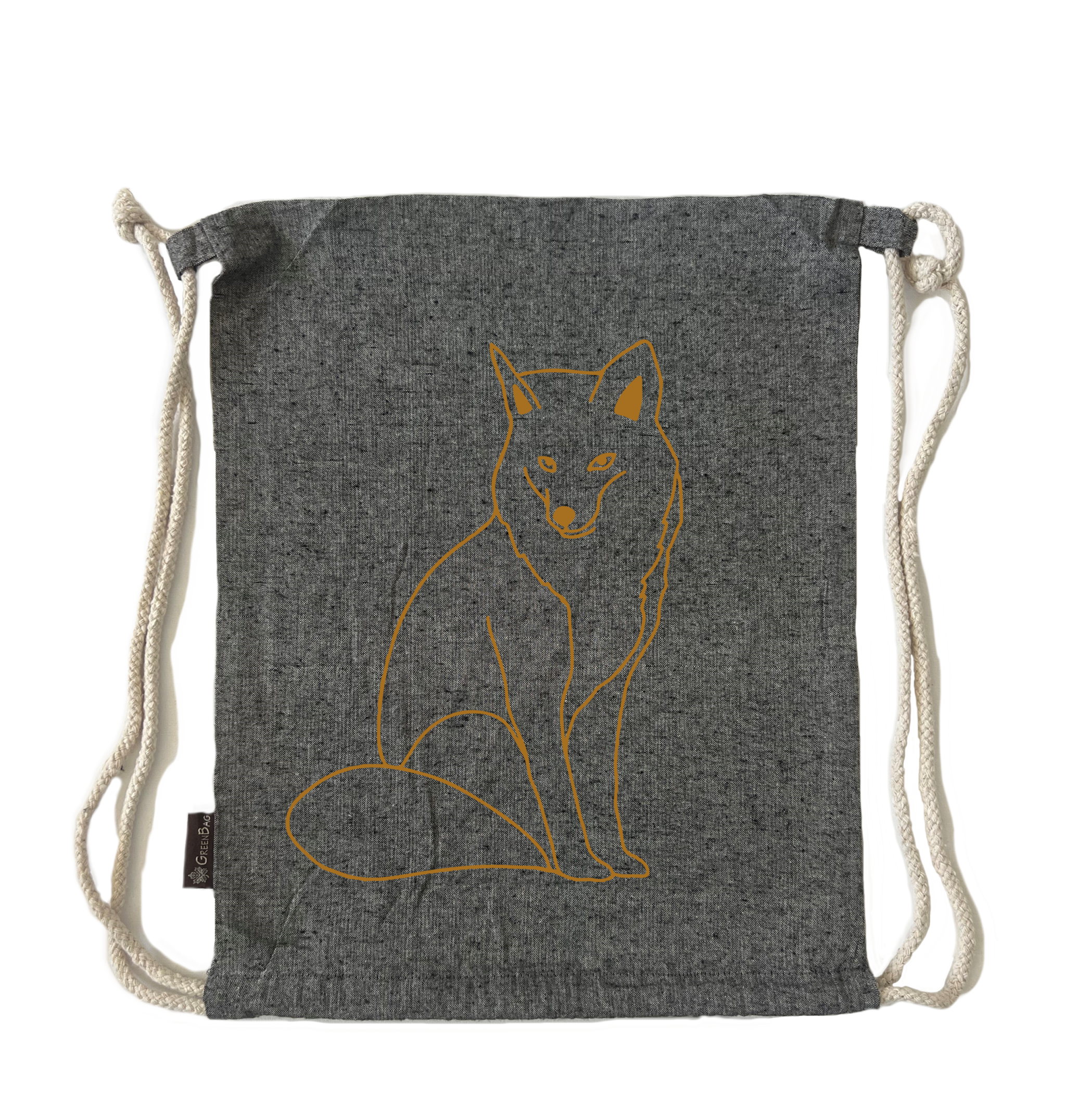 תיק שרוך זאב מינימליסטי