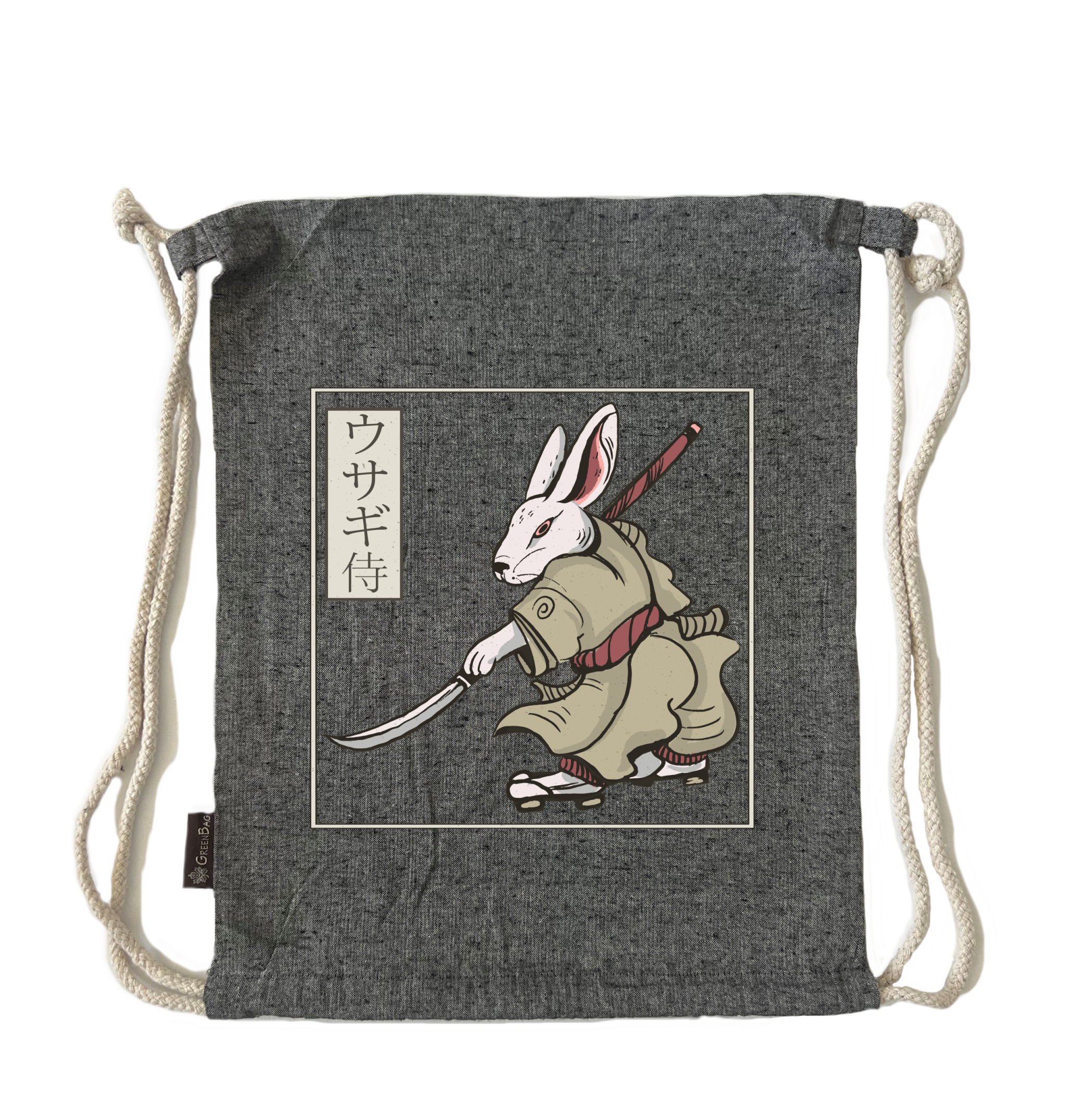 תיק שרוך ארנב סמוראי