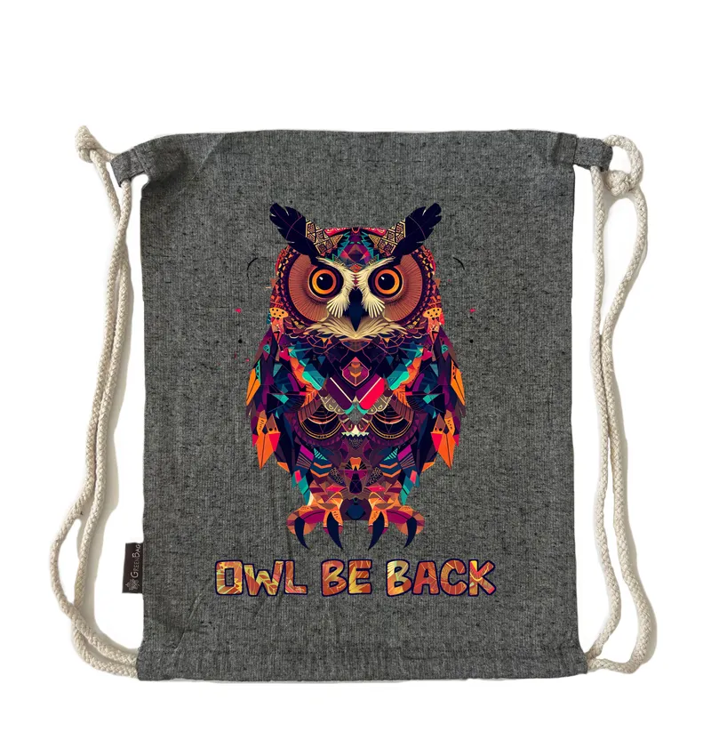 תיק שרוך owl be back