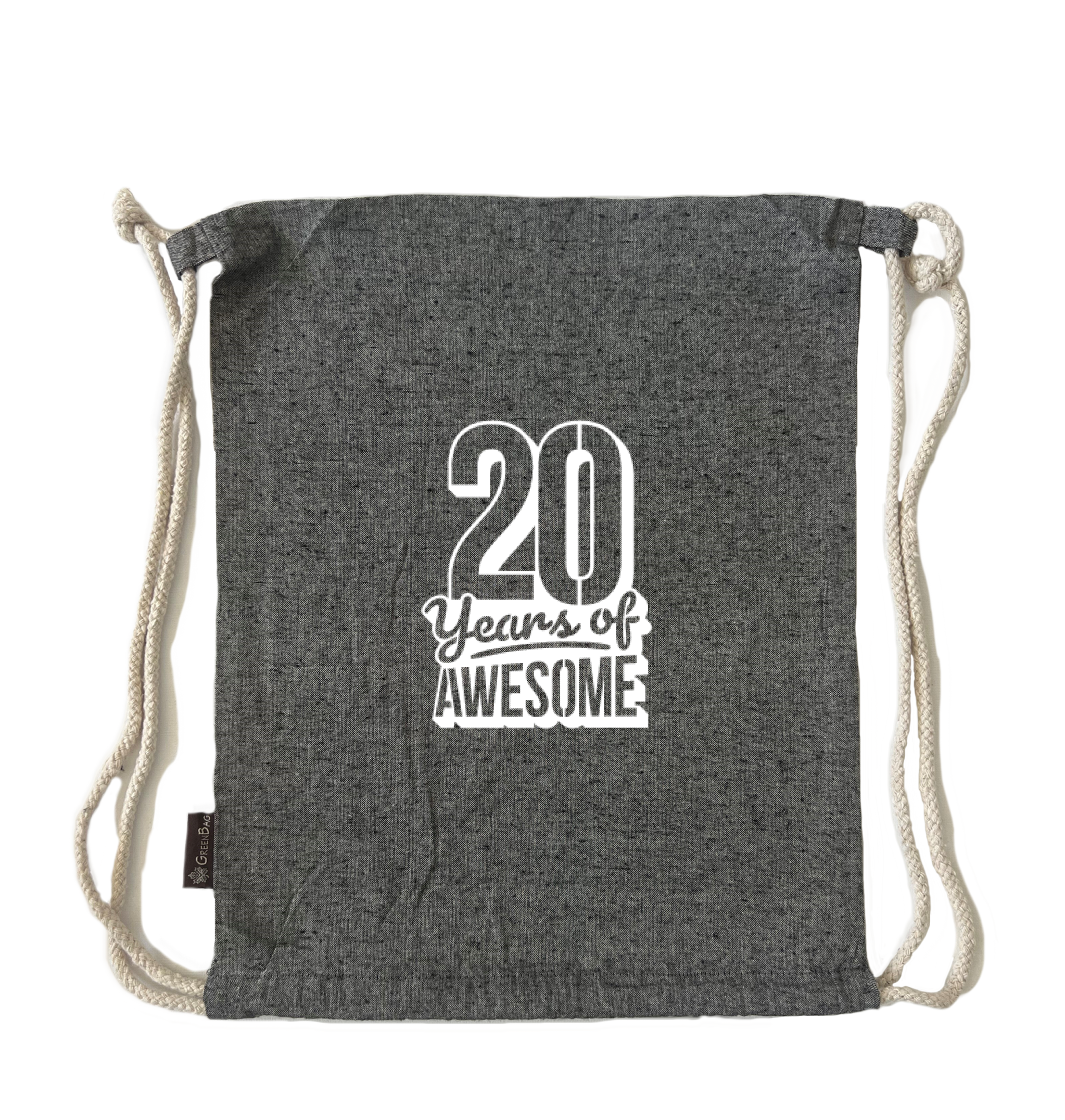 תיק שרוך יום הולדת עגול 20