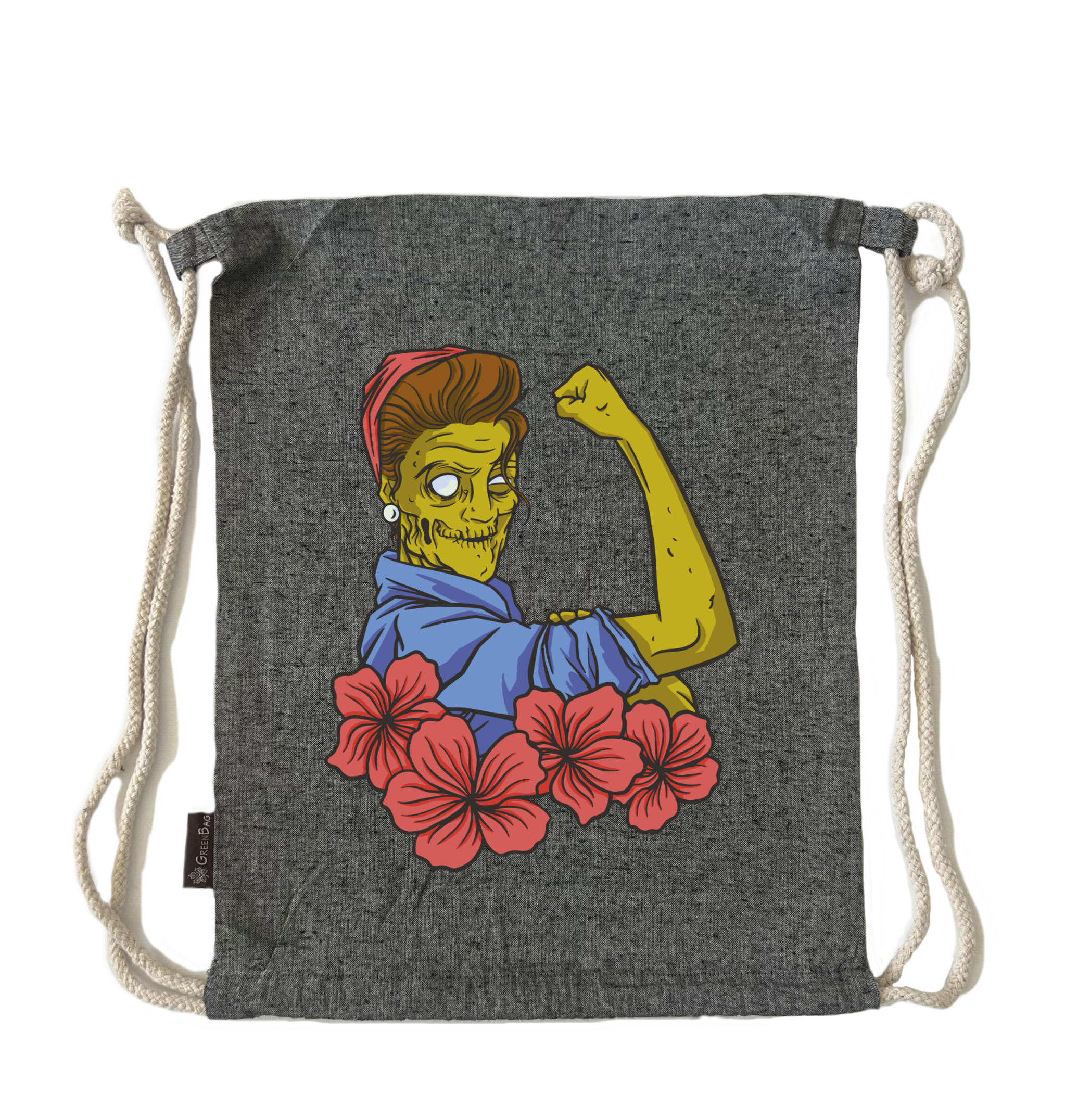 תיק שרוך זומבית כח נשי