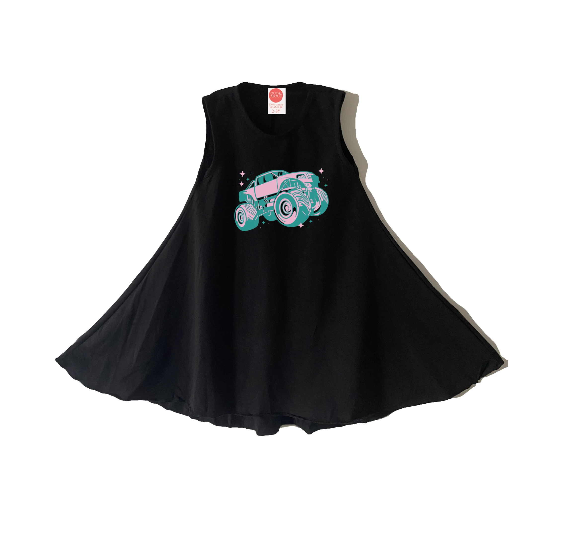 שמלה רכב שטח וורוד