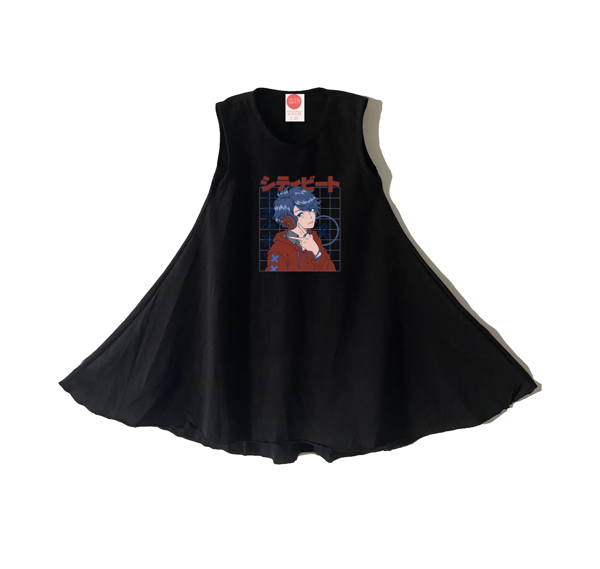 שמלה Anime Headphones