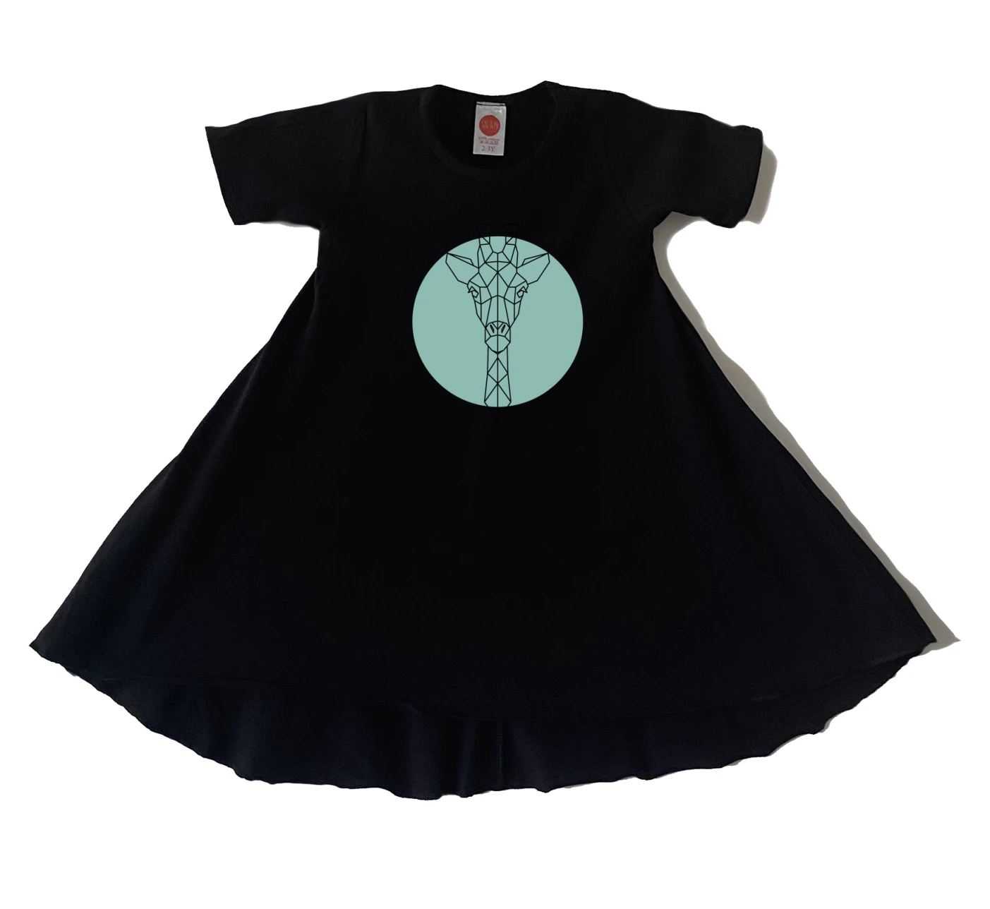 שמלה ג’ירפה גאומטרי שמלה ג’ירפה גאומטרי