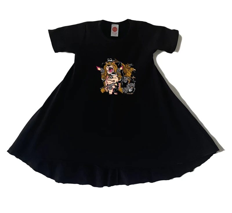 שמלה מאפיה של חיות