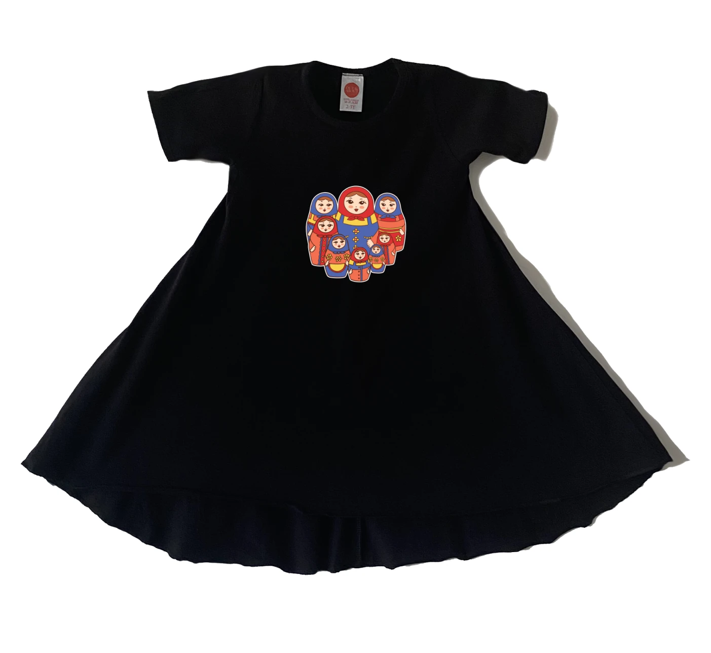 שמלה בבושקות שמלה בבושקות