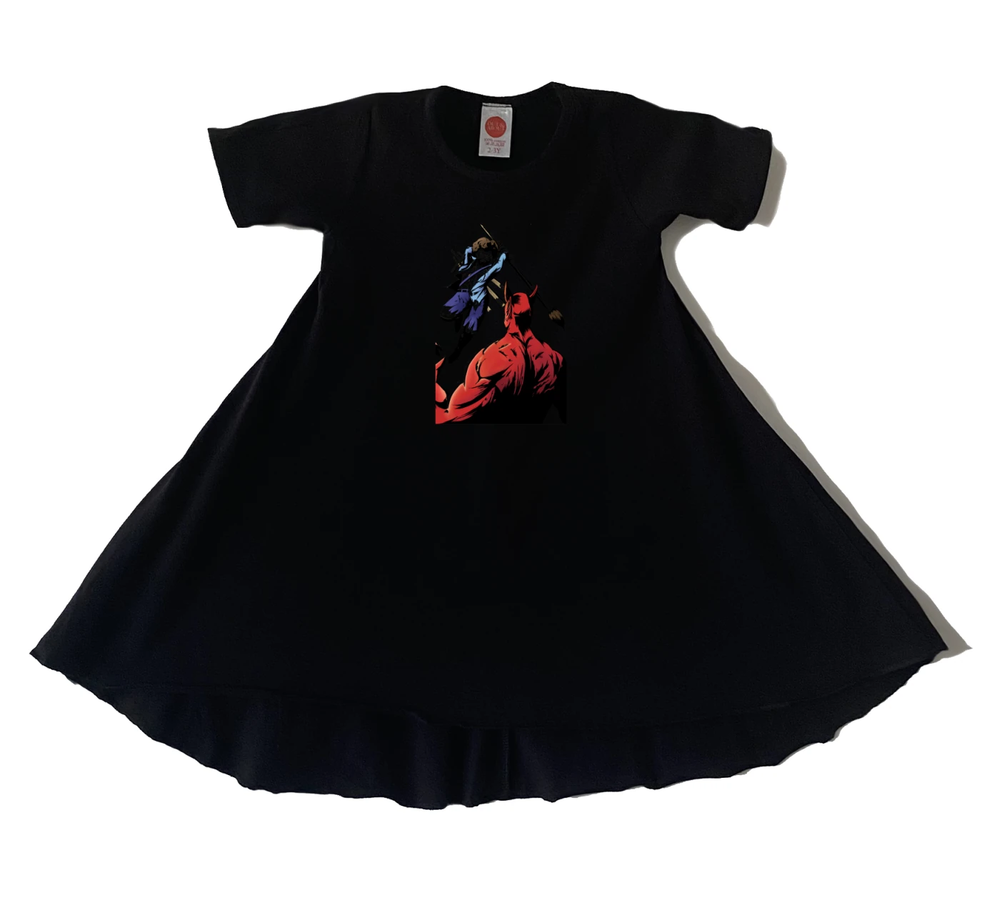 שמלה צייר נגד שטן