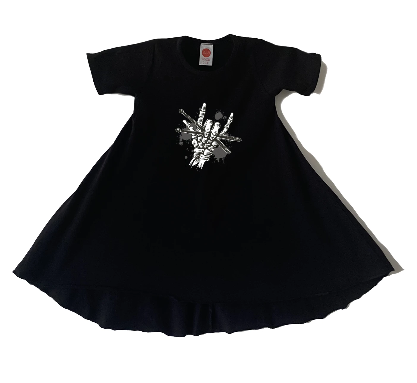 שמלה יד שלד המתופף שמלה יד שלד המתופף