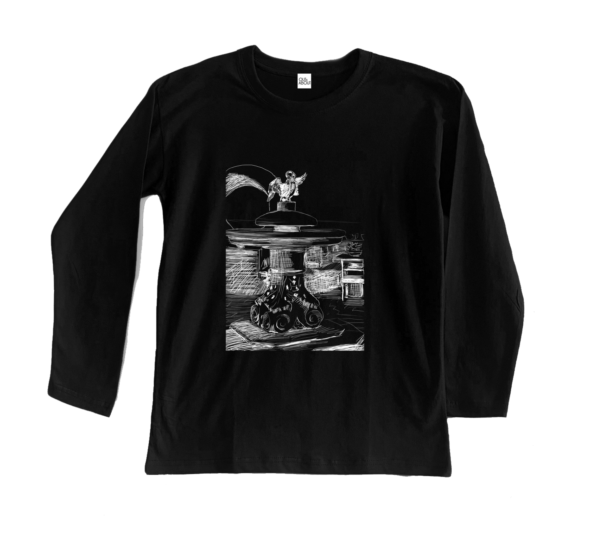 חולצה ארוכה מזרקת אילנה גור