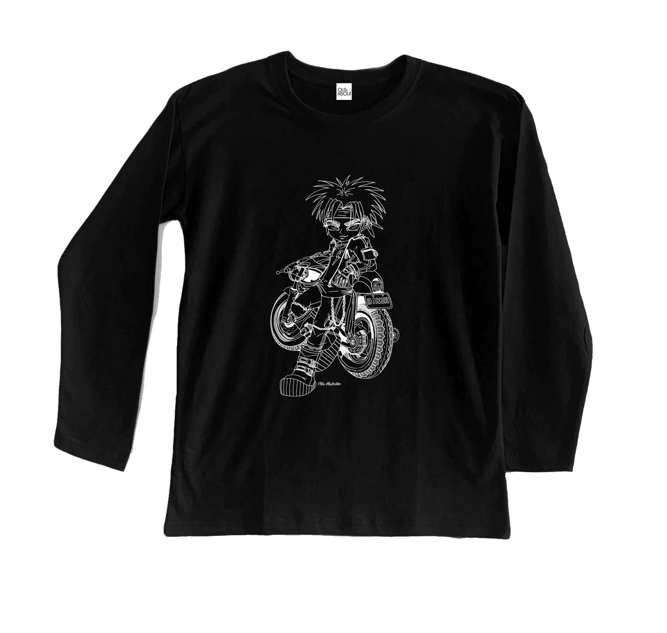 חולצה ארוכה ילד אנימה