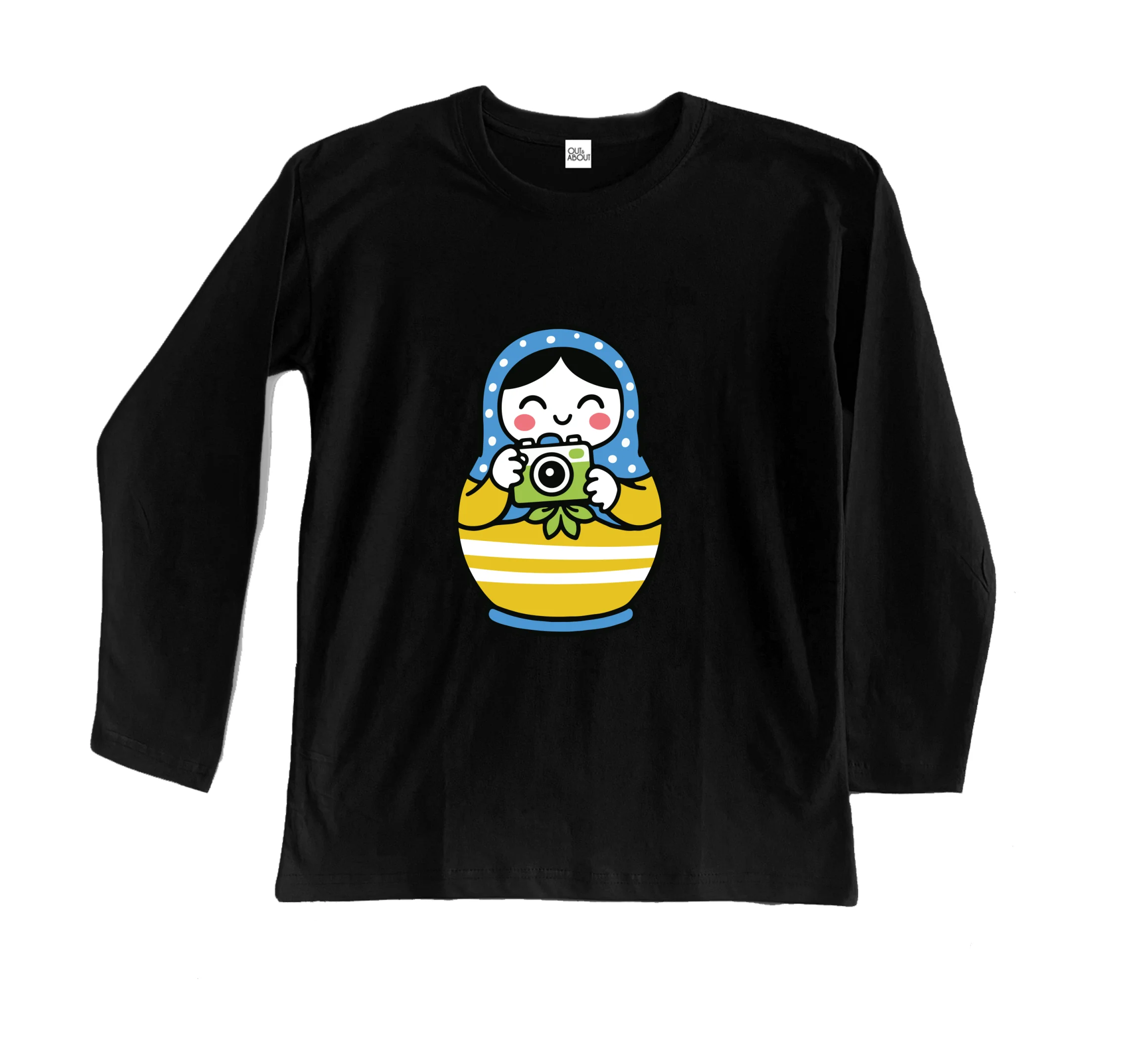 חולצה ארוכה בבושקה חייכי למצלמה חולצה ארוכה בבושקה חייכי למצלמה