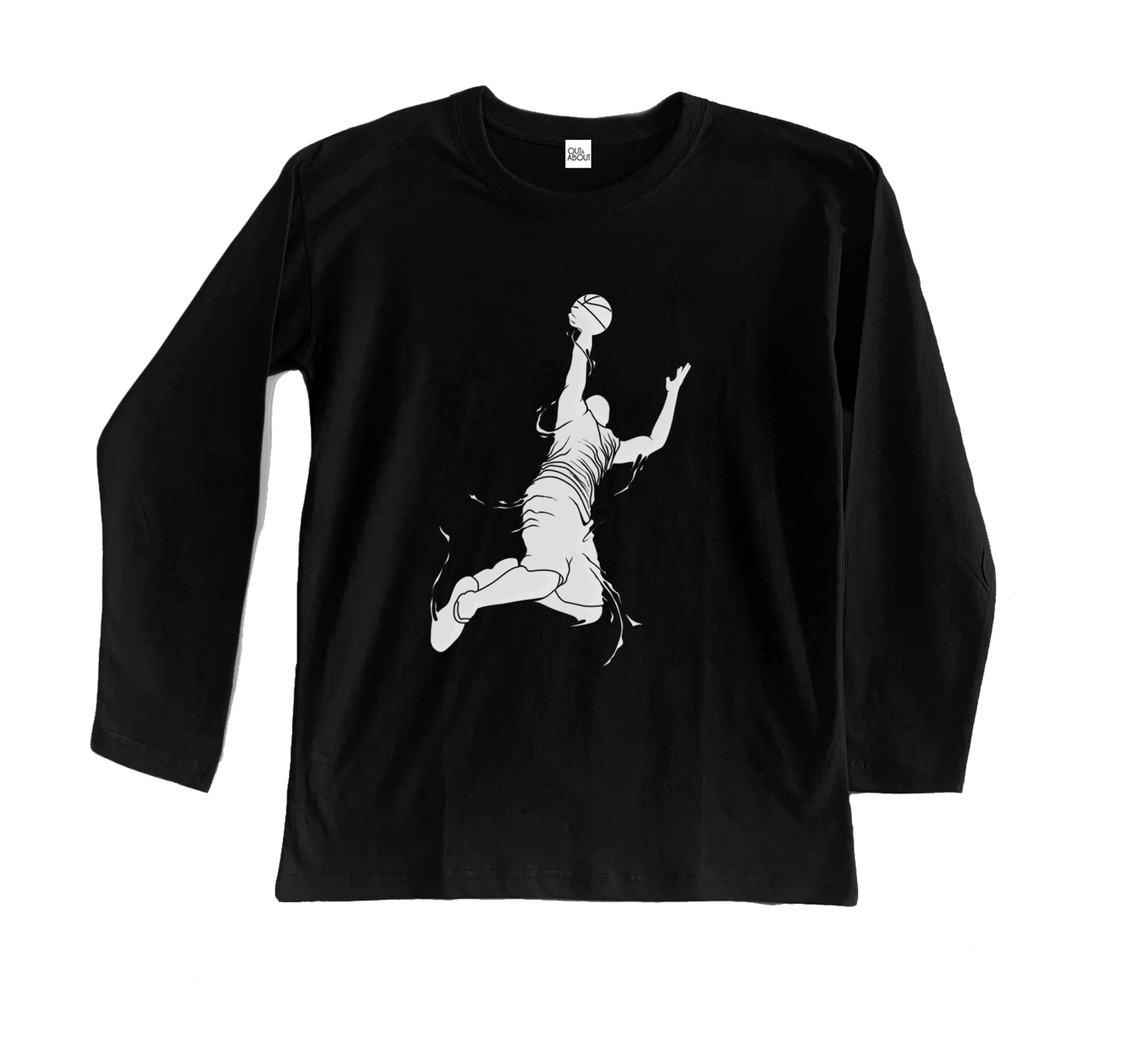 חולצה ארוכה הטבעה חולצה ארוכה הטבעה