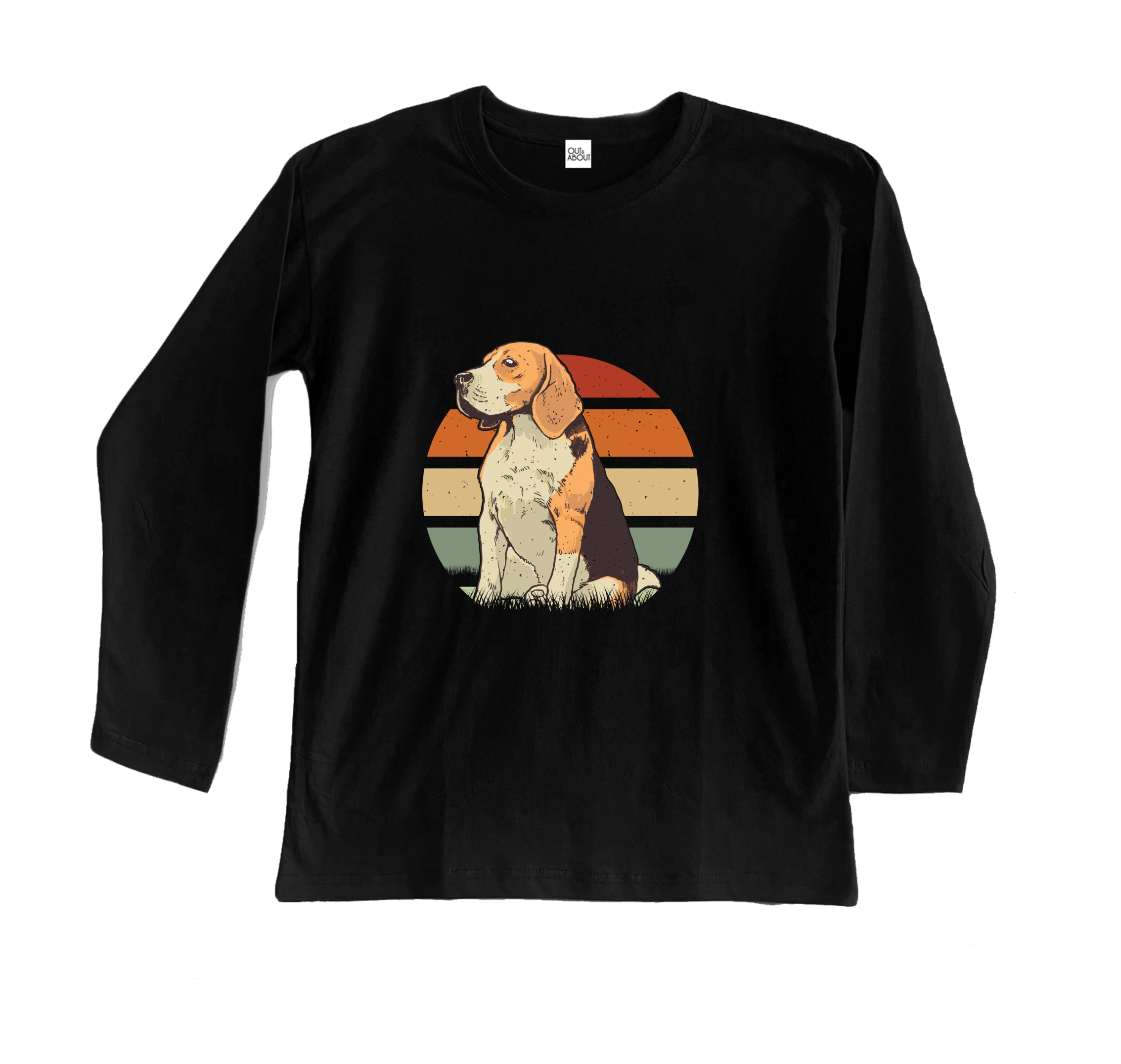 חולצה ארוכה כלב ביגל