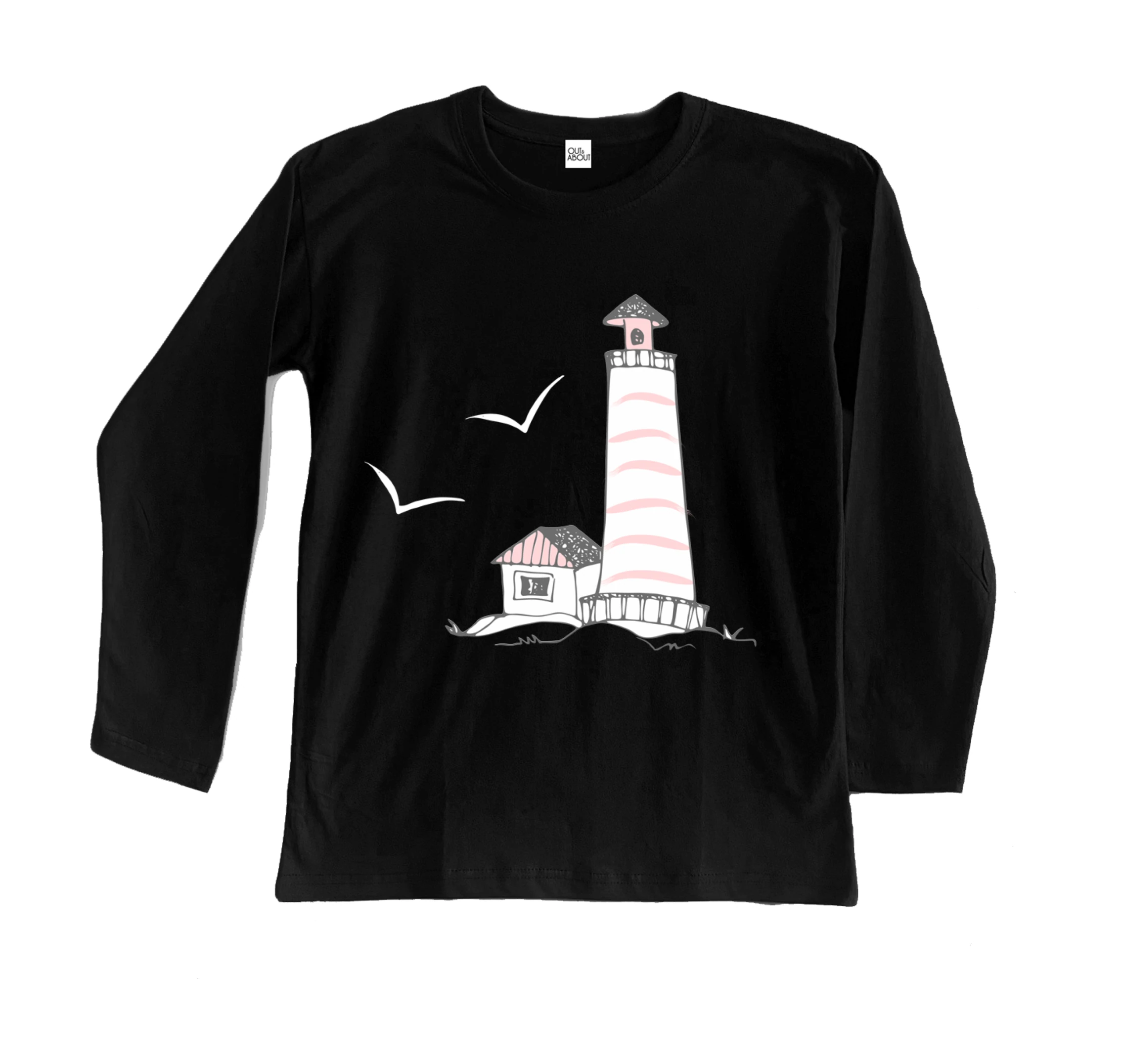 חולצה ארוכה עיירת חוף חולצה ארוכה עיירת חוף