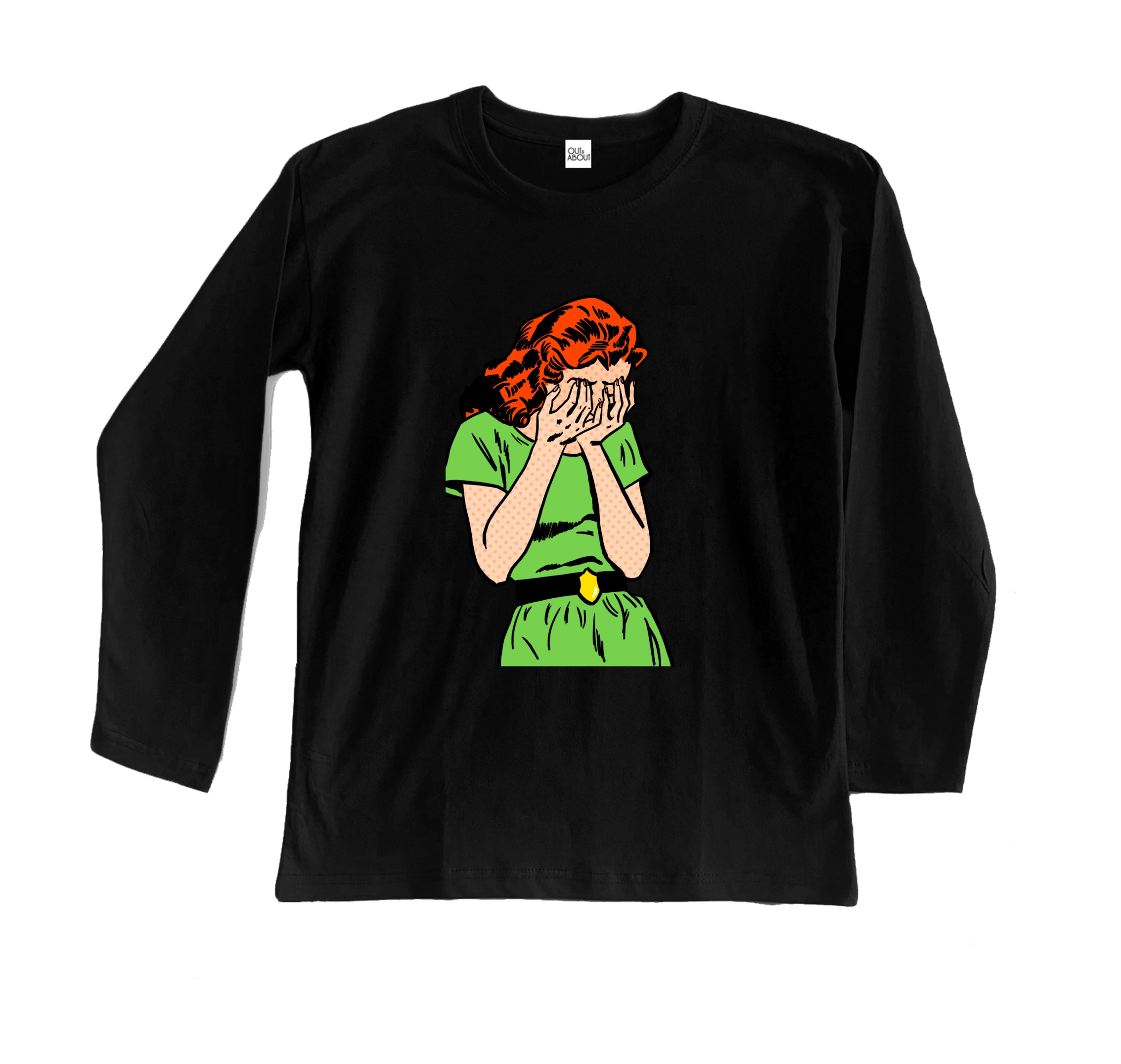 חולצה ארוכה פופ ארט 14