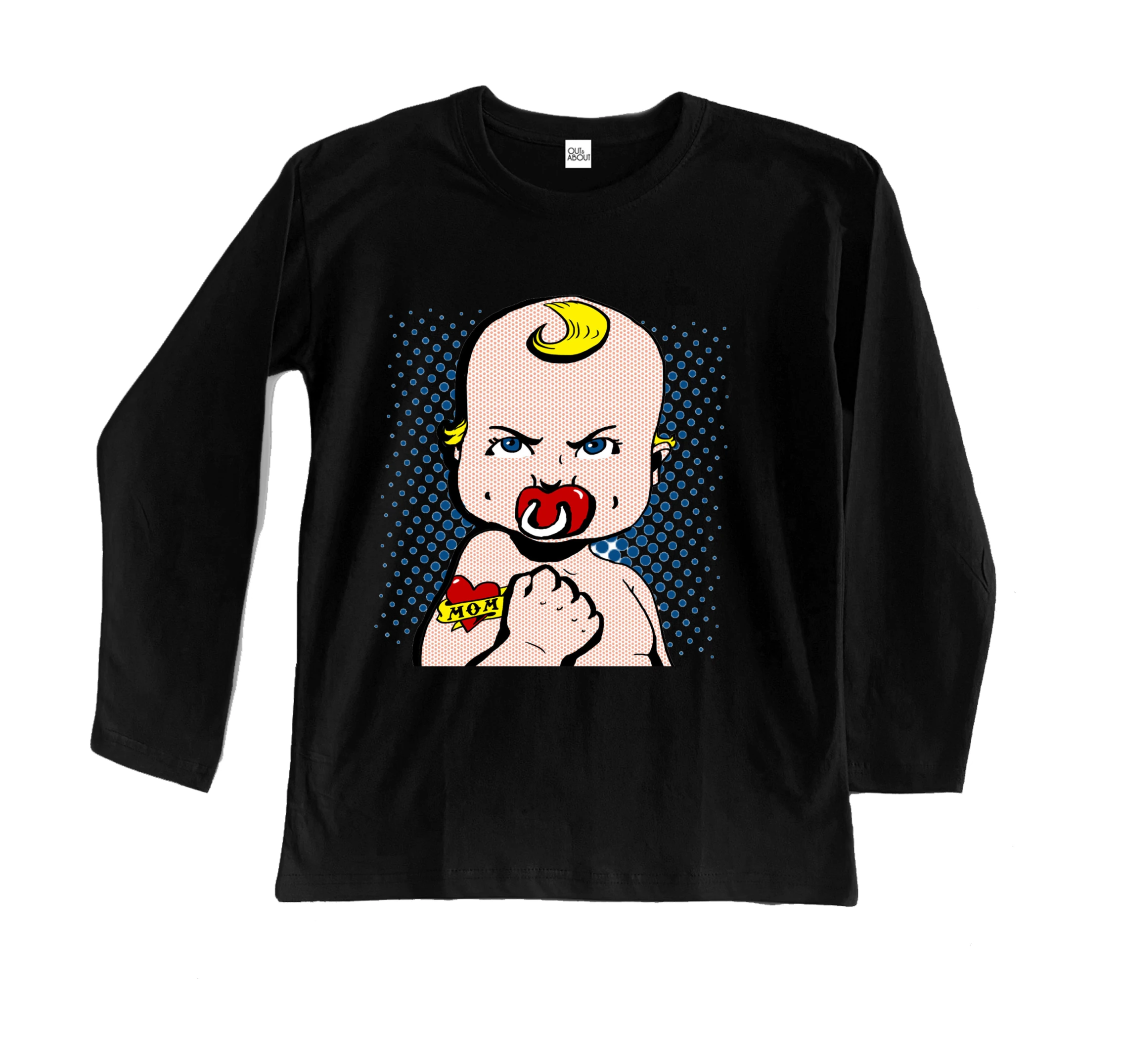 חולצה ארוכה mom's baby חולצה ארוכה mom's baby