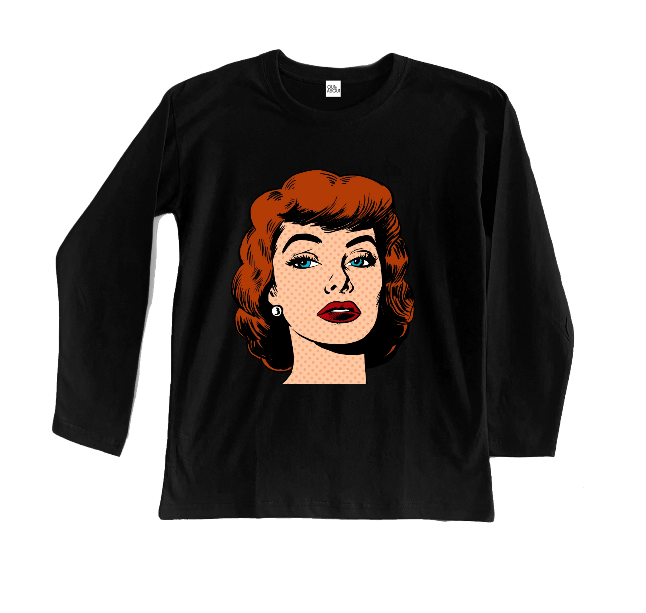 חולצה ארוכה פופ ארט 19