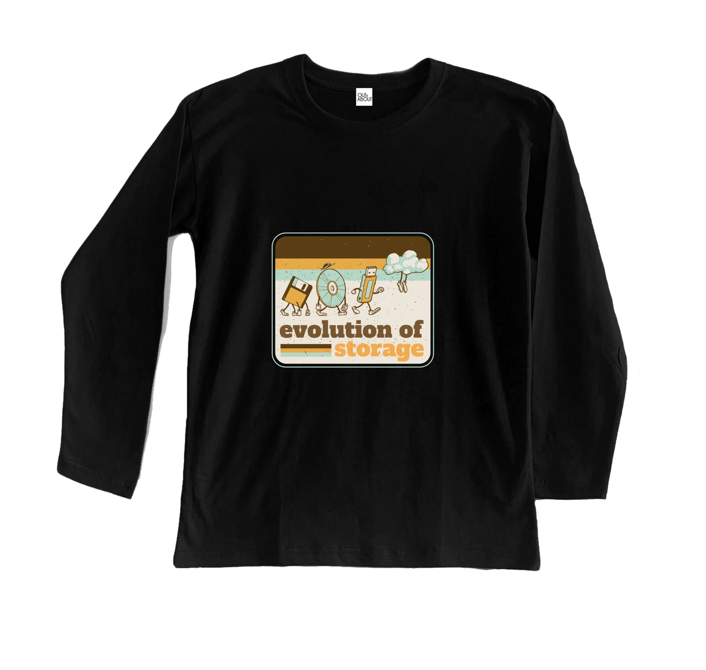 חולצה ארוכה evolution of storag חולצה ארוכה evolution of storag