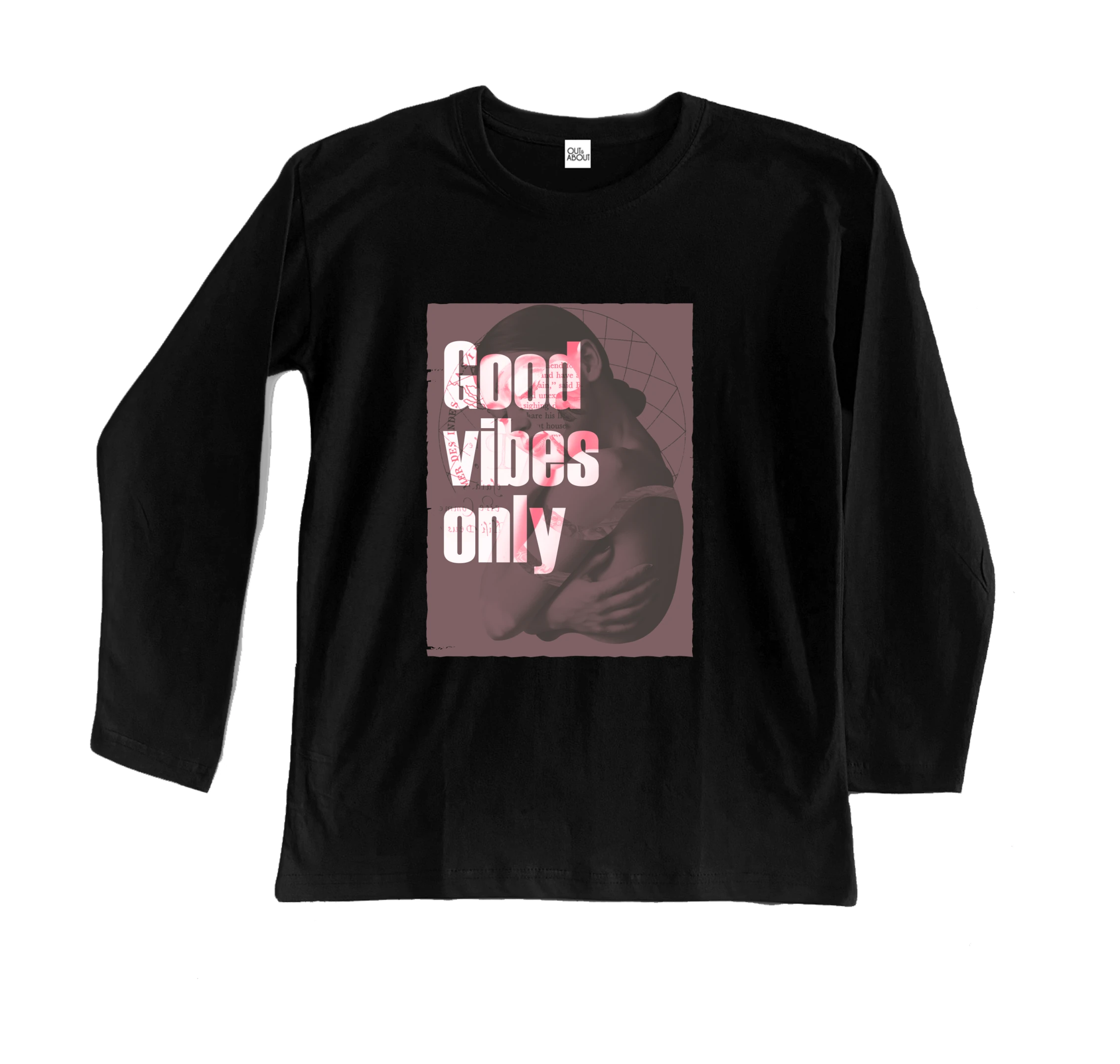 חולצה ארוכה good vibes