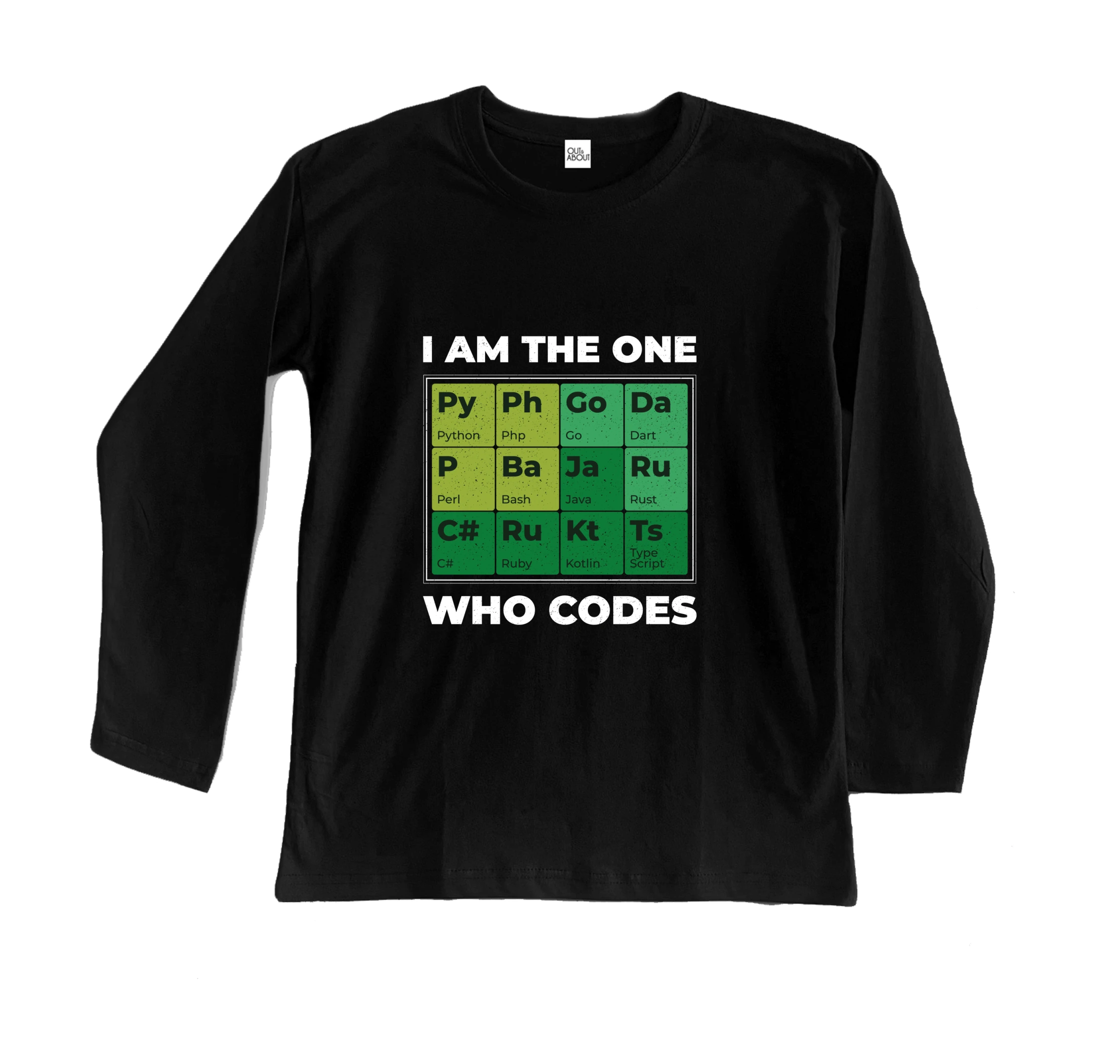 חולצה ארוכה אני המקודד