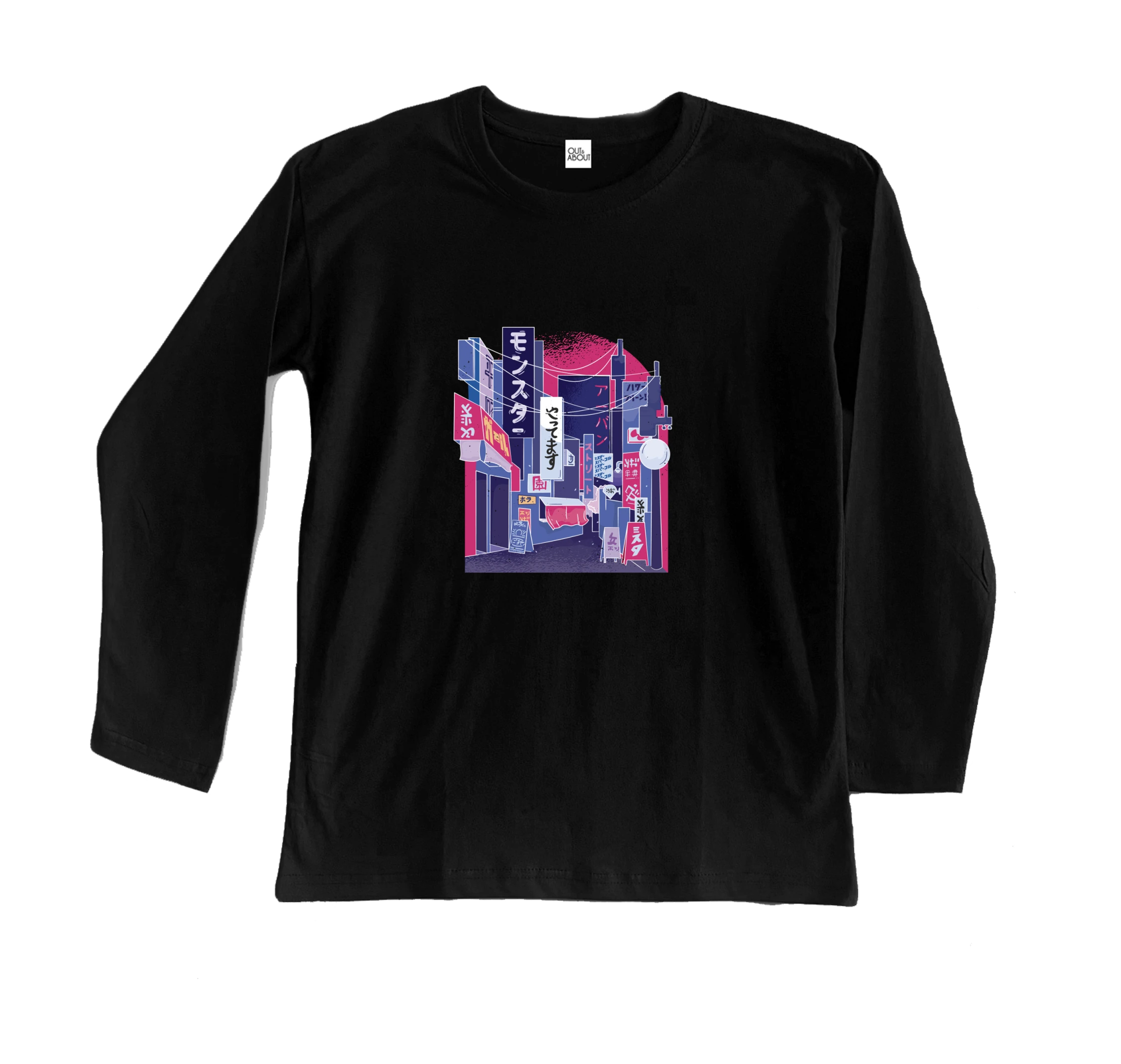 חולצה ארוכה סמטה ביפן