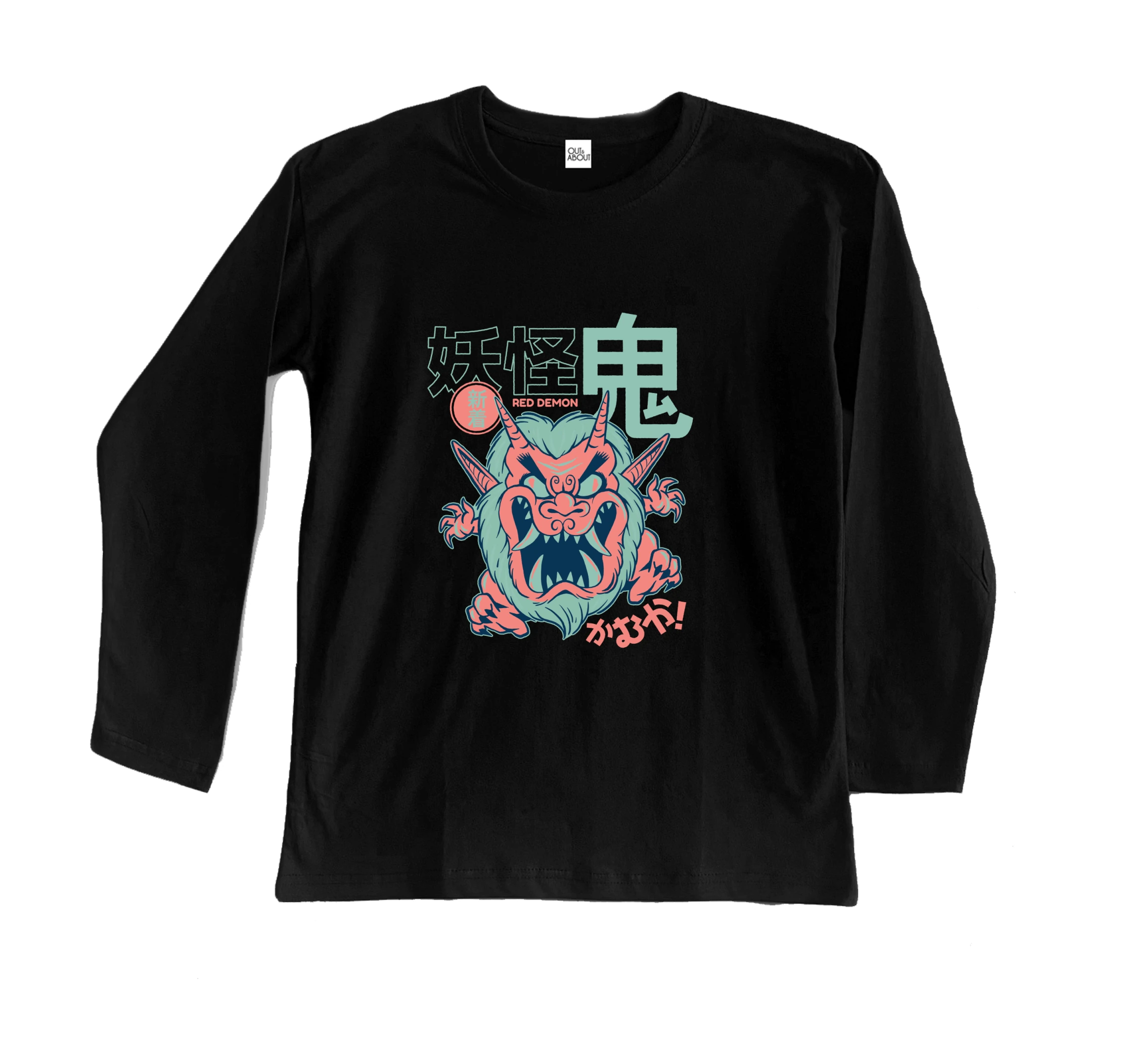 חולצה ארוכה שד יפני חולצה ארוכה שד יפני