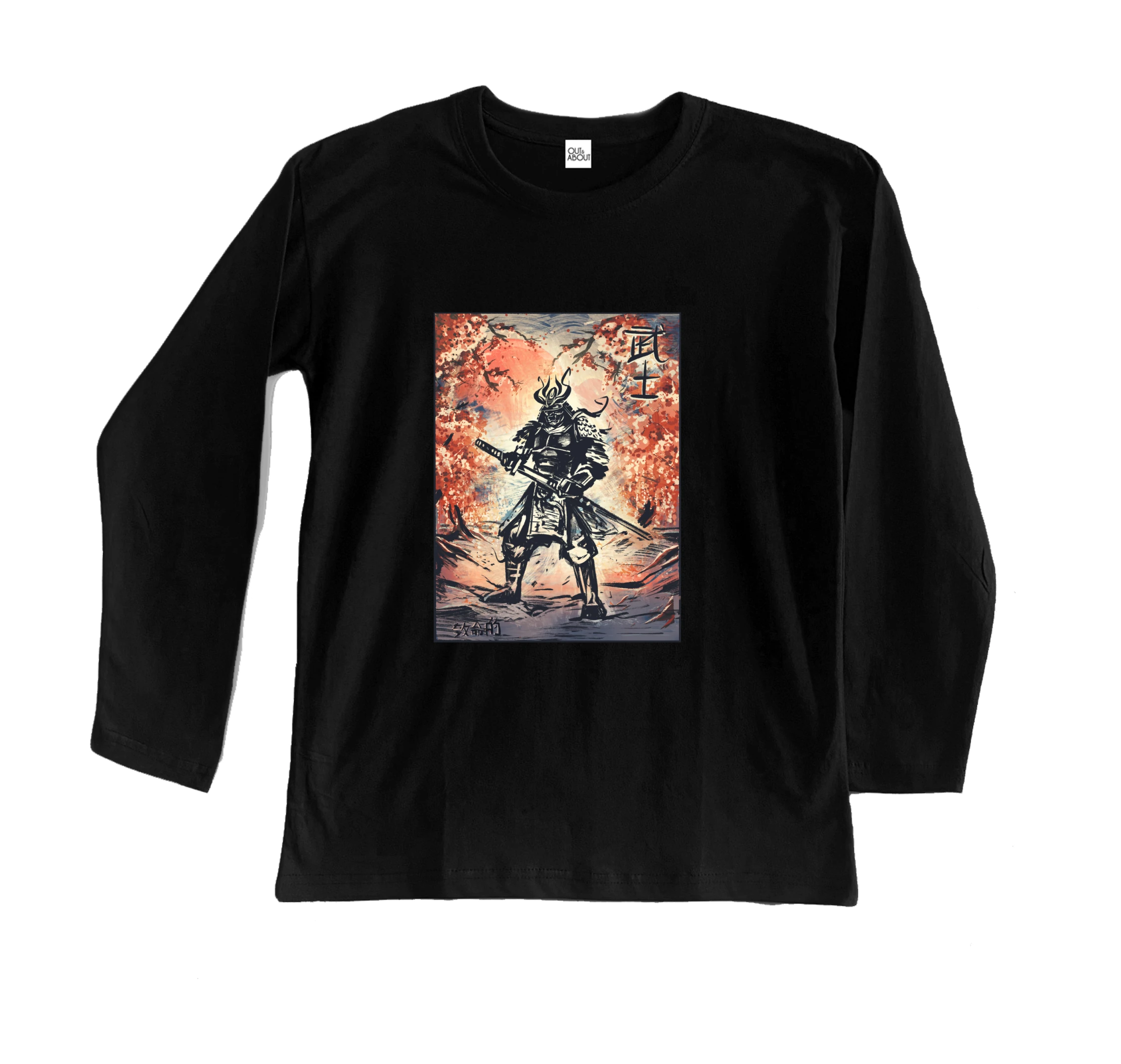 חולצה ארוכה לוחם סמוראי