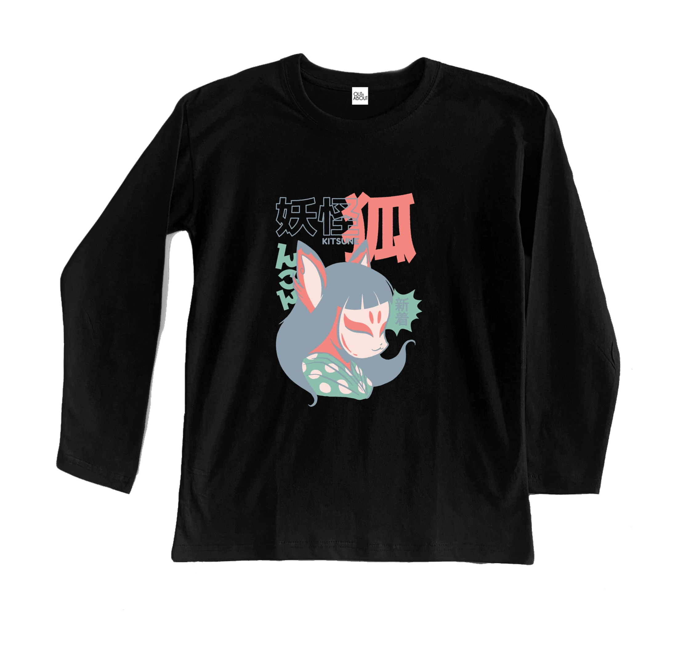 חולצה ארוכה Kitsune