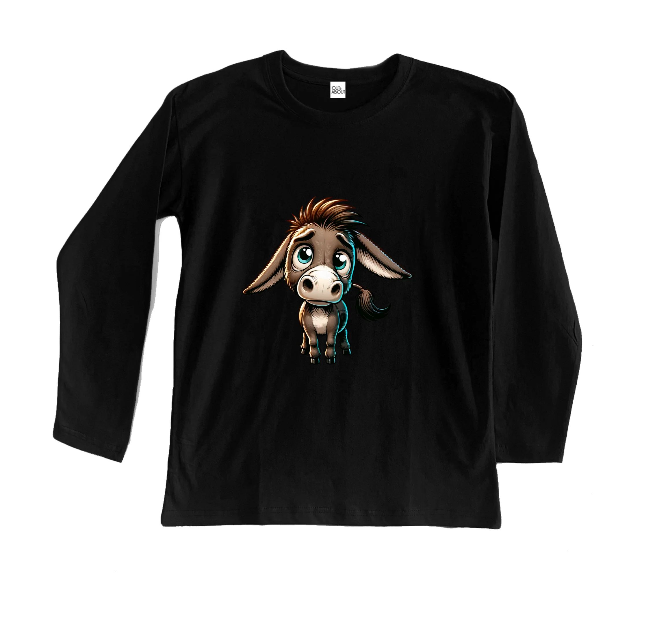 חולצה ארוכה החמור המתוק חולצה ארוכה החמור המתוק