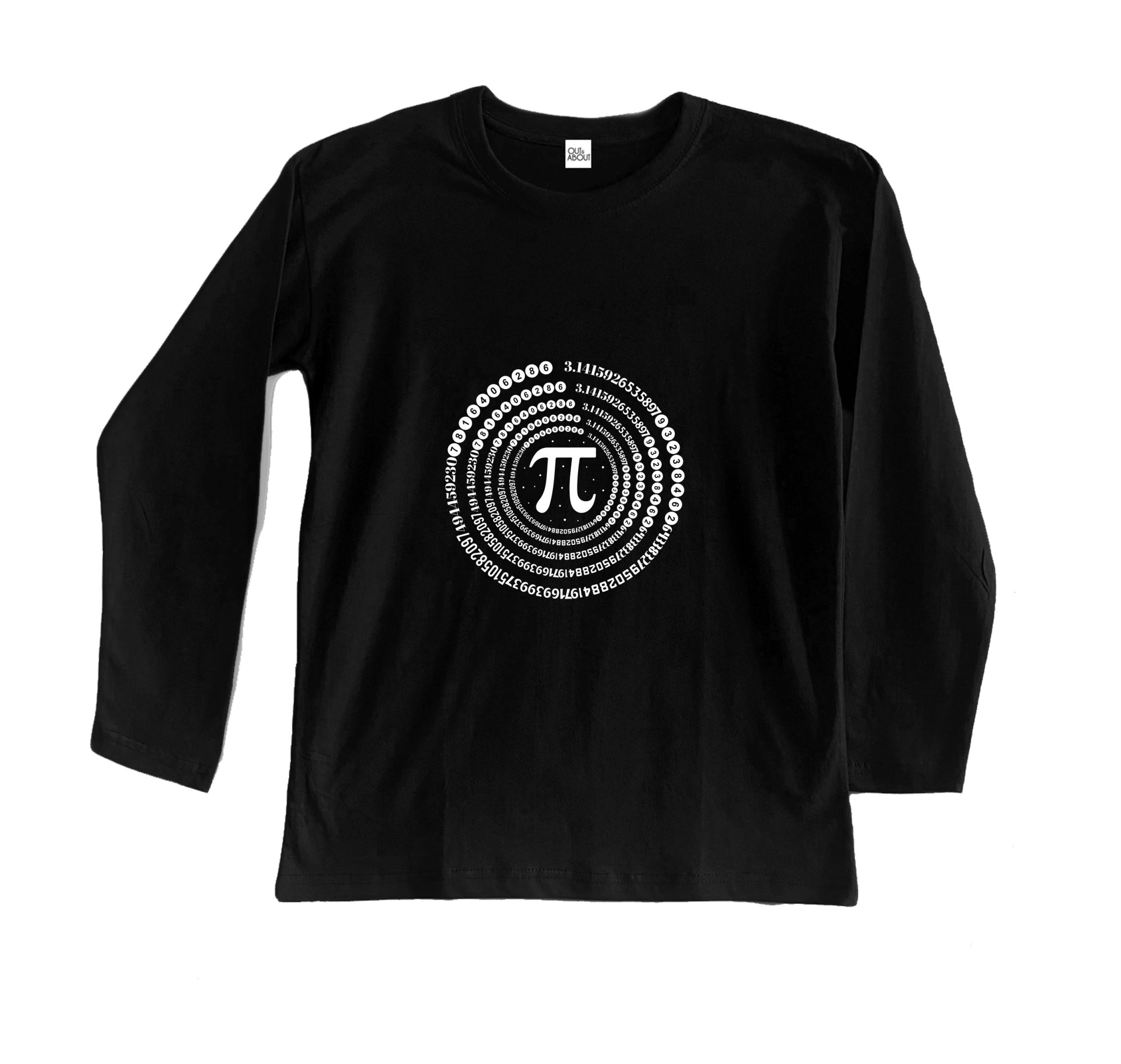 חולצה ארוכה symbol pi