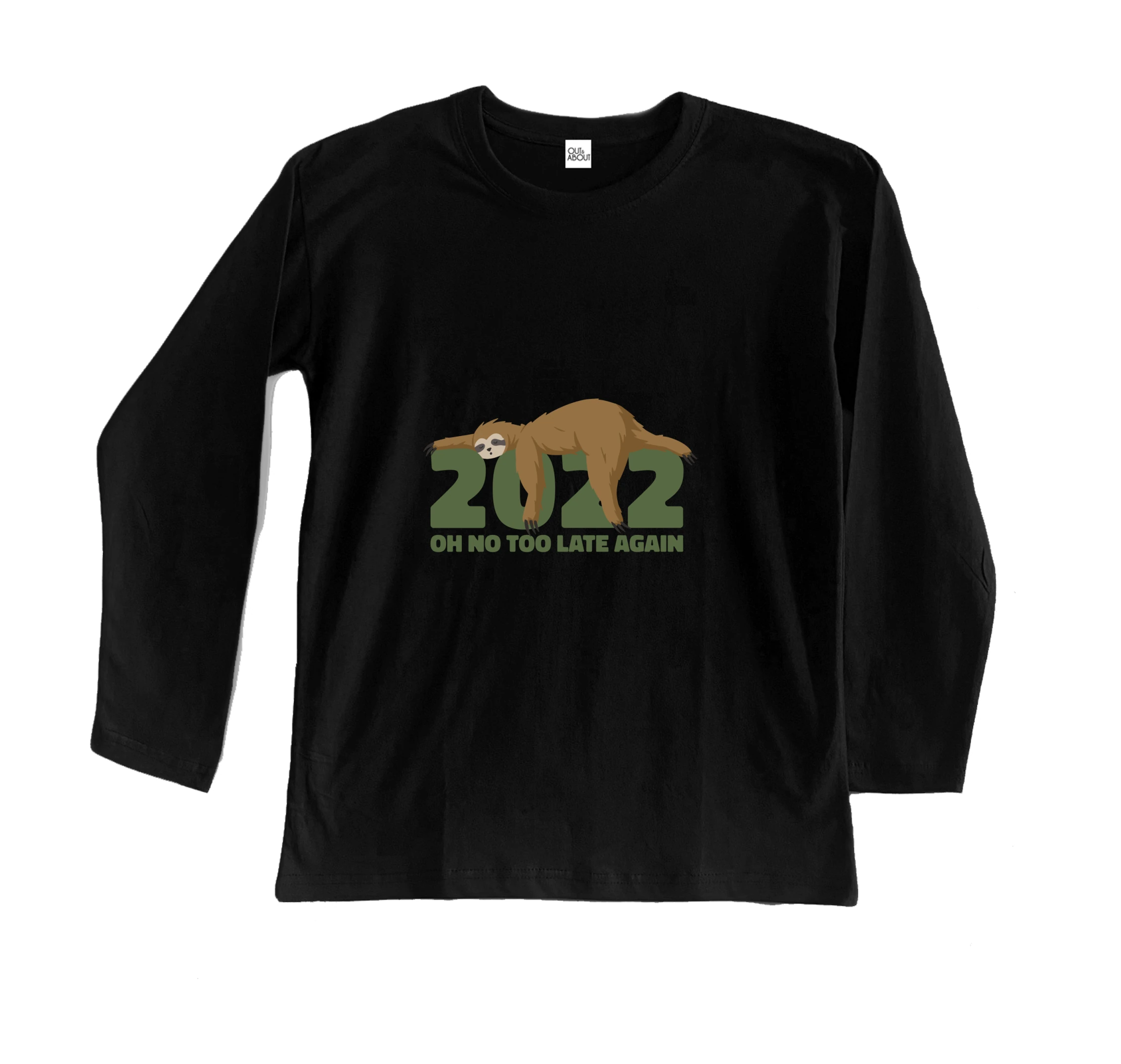 חולצה ארוכה שנת עצלנות 2022 חולצה ארוכה שנת עצלנות 2022