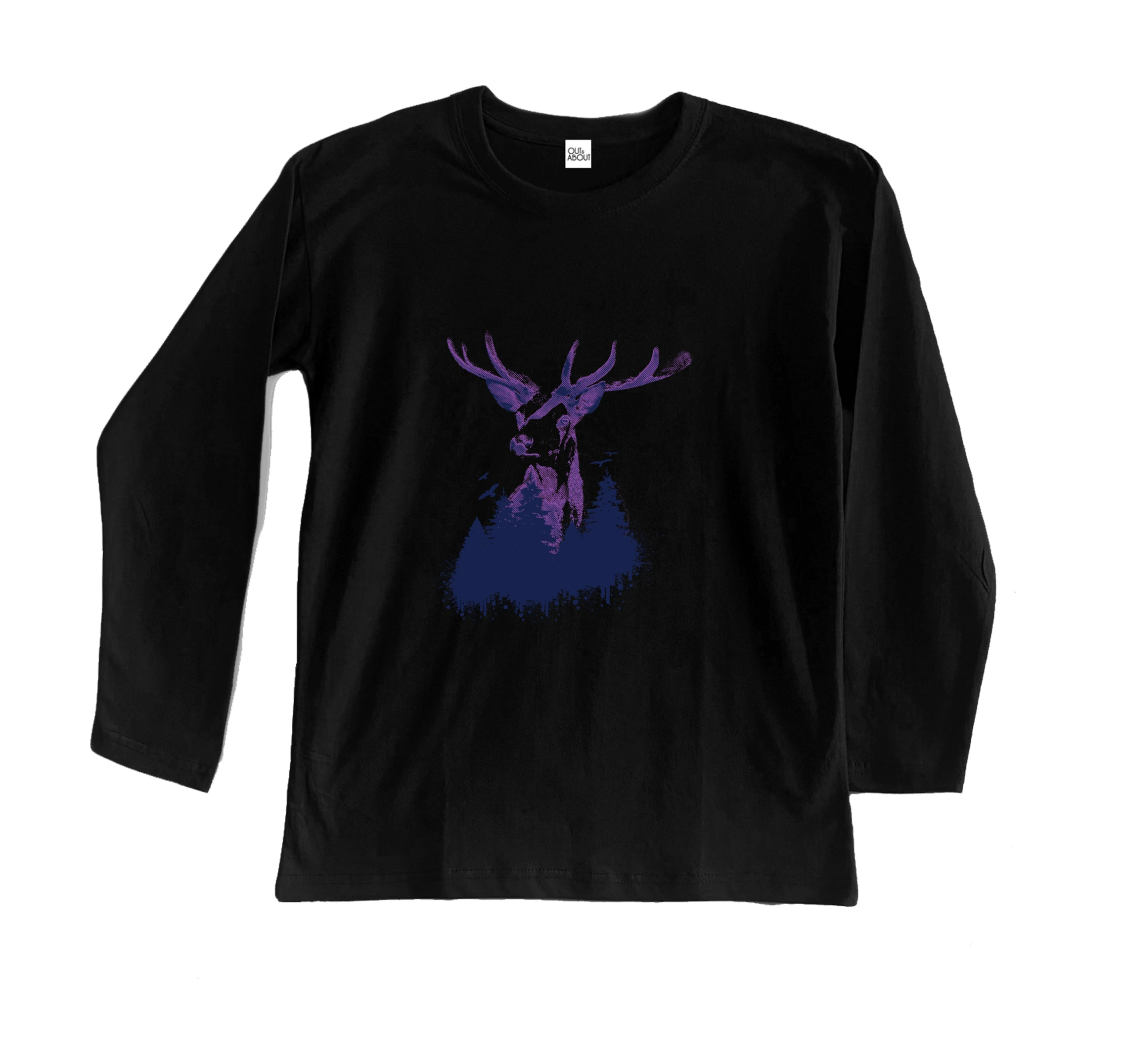 חולצה ארוכה אייל סגול חולצה ארוכה אייל סגול