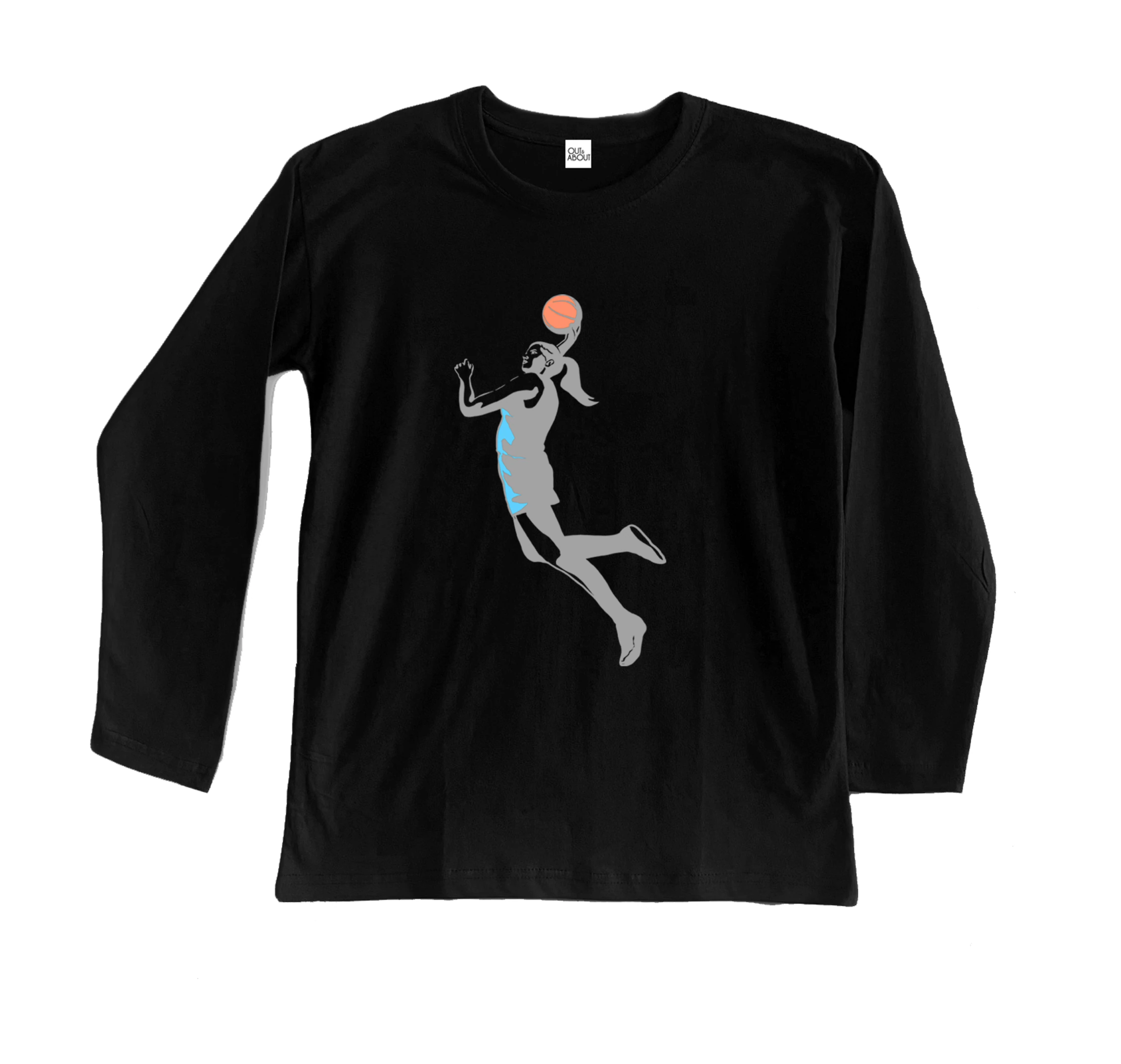 חולצה ארוכה כדורסלנית חולצה ארוכה כדורסלנית