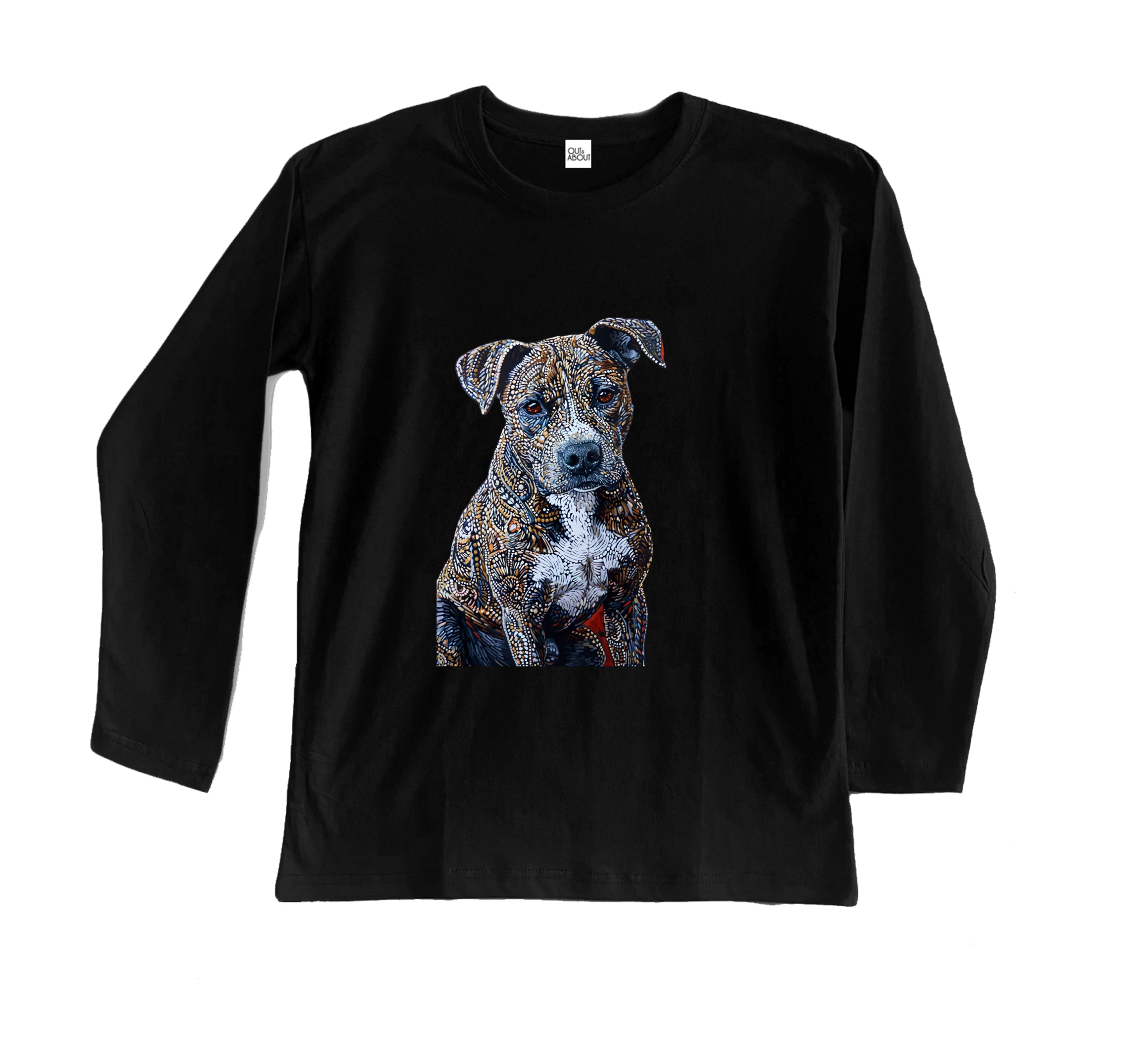 חולצה ארוכה Triangulated dog 6 חולצה ארוכה Triangulated dog 6