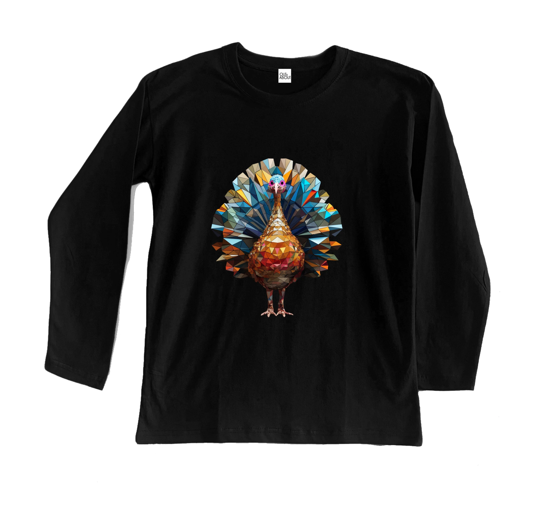 חולצה ארוכה Triangulated Turkey חולצה ארוכה Triangulated Turkey