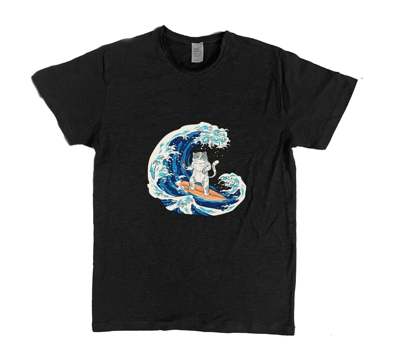 פרמיום טי Cat Sushi Wave