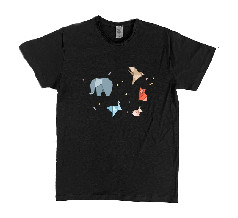 פרמיום טי אוריגמי חיות