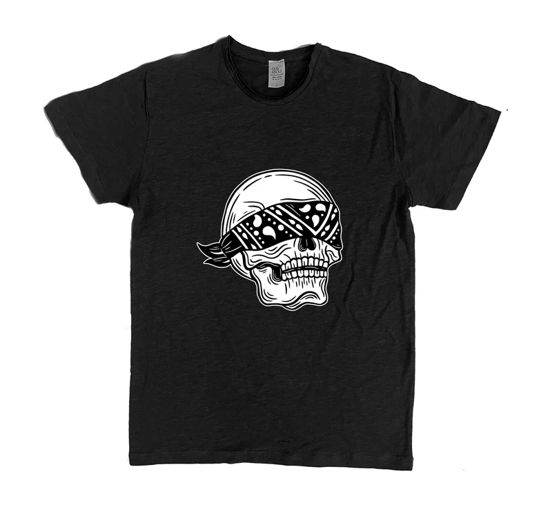 פרמיום טי גולגולת בנדנה