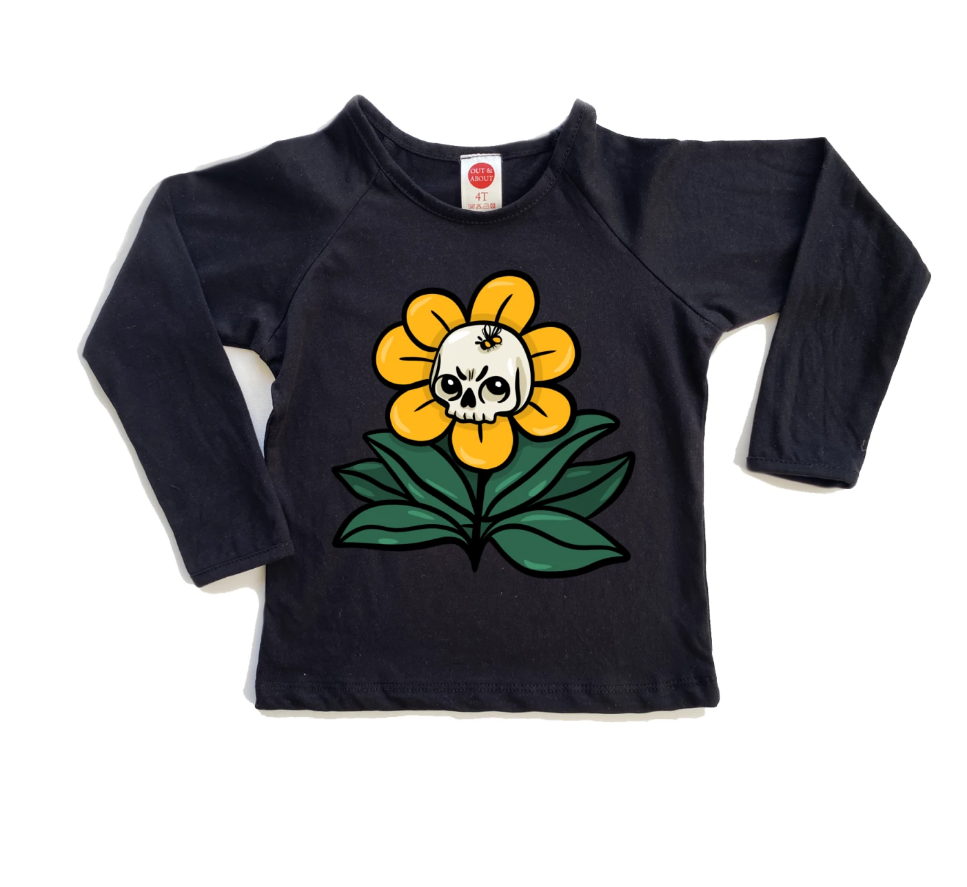 חולצת ילדים חרצית גולגולת