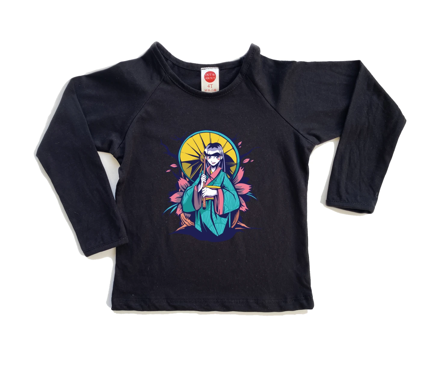 חולצת ילדים אנימה מטרייה